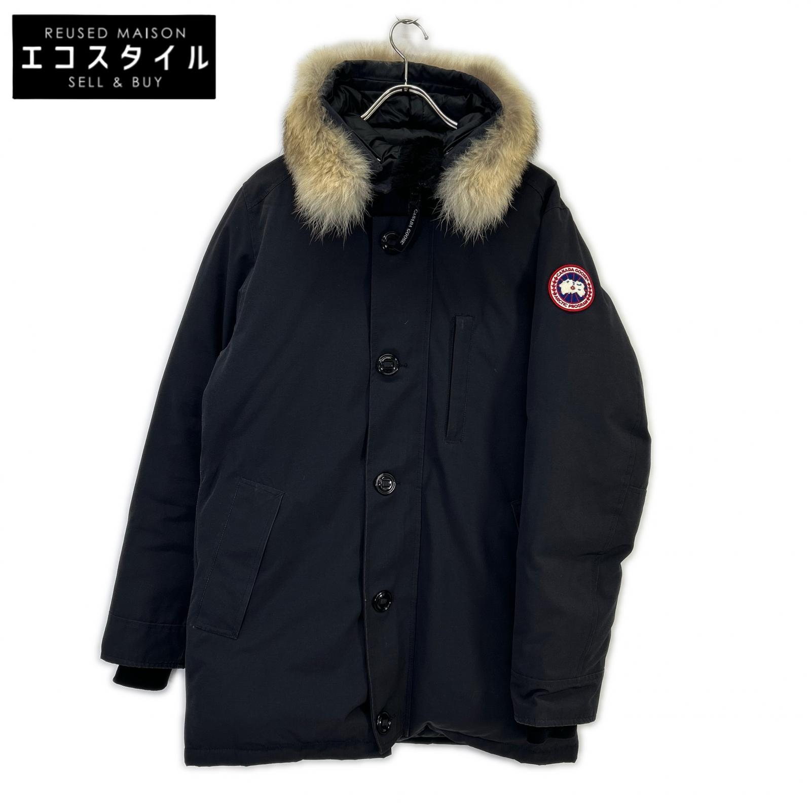 CANADA GOOSE カナダグース 3438JM R 黒いこと JASPER PARKA 上衣   L 黒いこと メンズ 【中古】