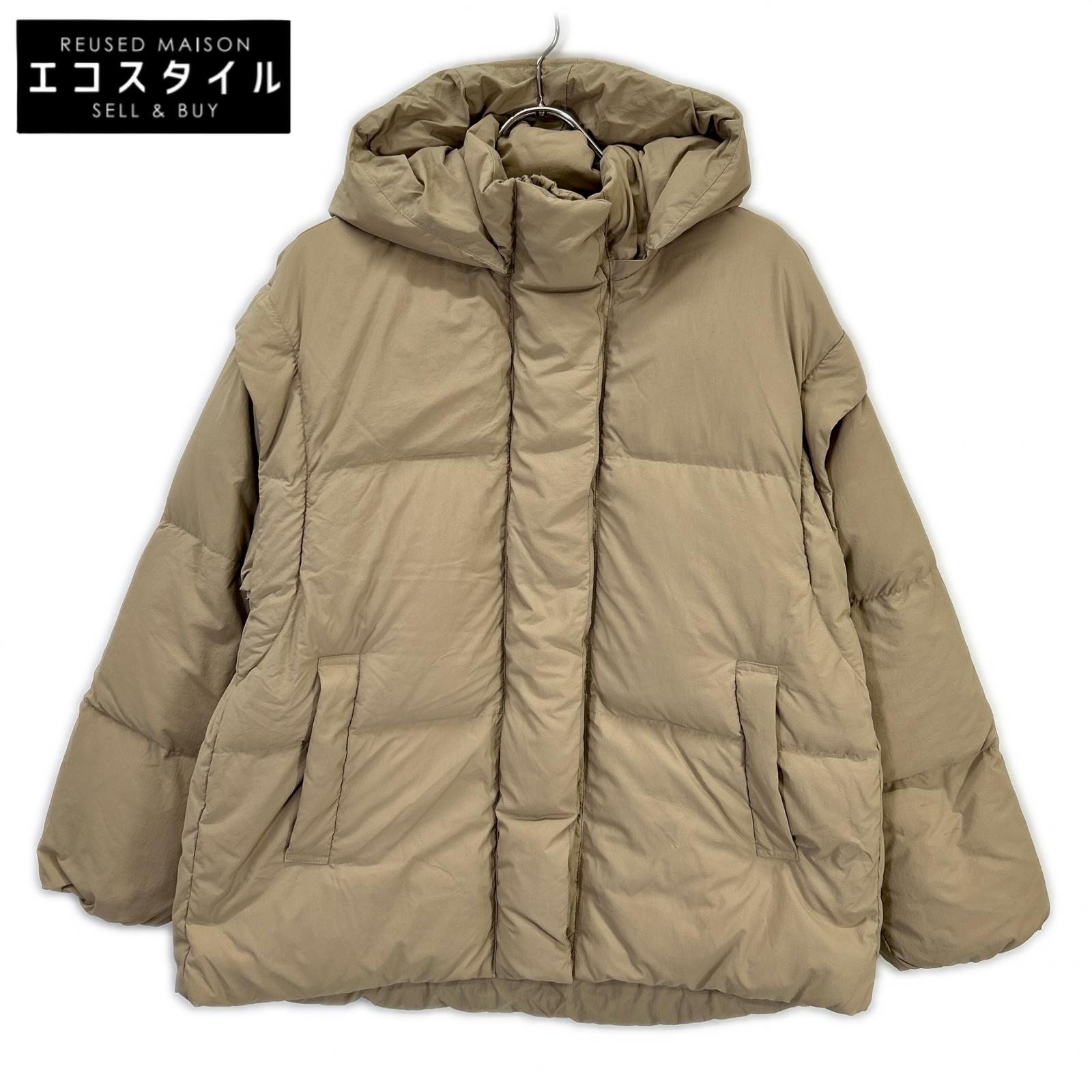 emmi エミ 13WFC245002 ベージュ サスティナブルマルチウェイダウン 上衣   ベージュ レディース 【中古】
