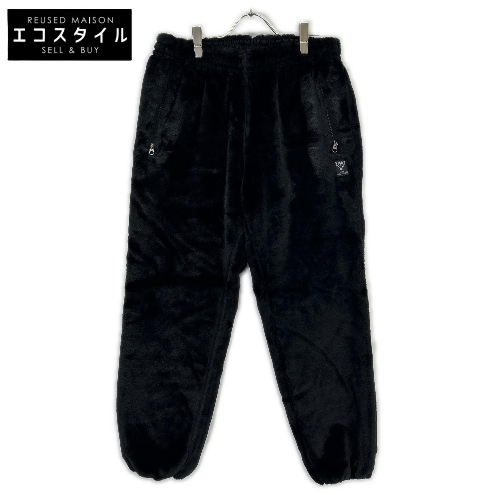 South2 West8 サウスツーウエストエイト 黒いこと String Pant- Micro Fur ボトムス   M 黒いこと メンズ 【中古】