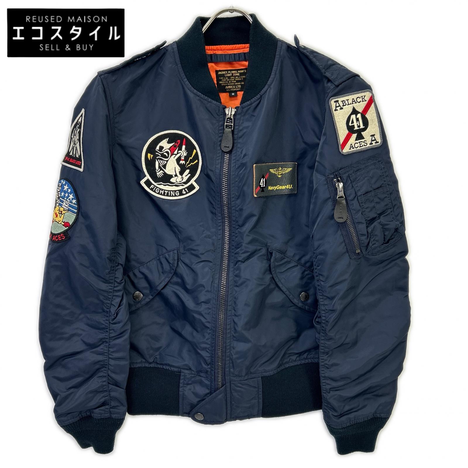 AVIREX アヴィレックス 6162124 米国海軍 L2-A航空上衣 上衣   M 米国海軍 メンズ 【中古】