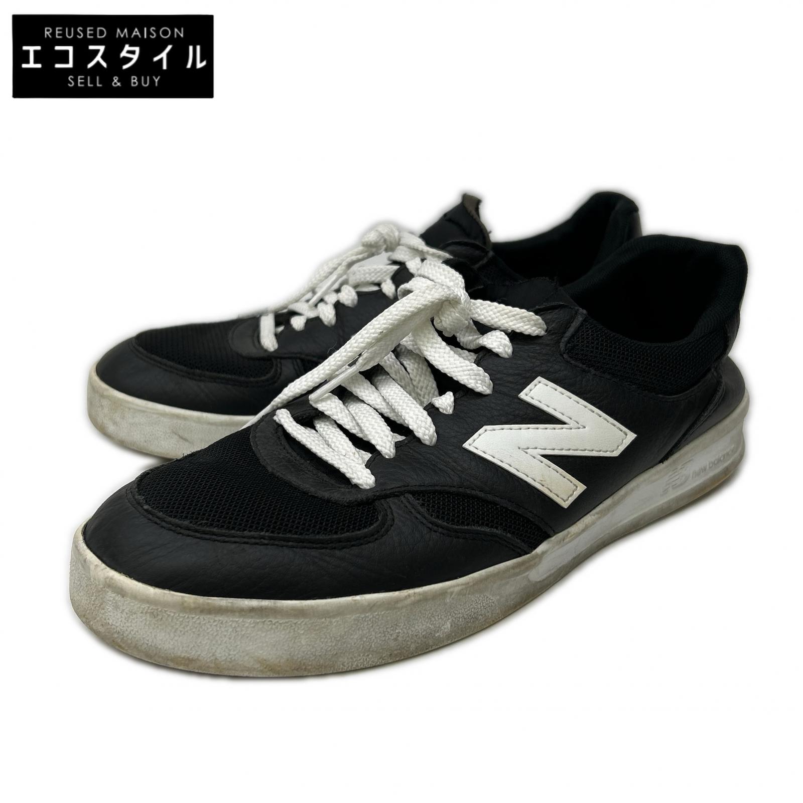 NEW BALANCE ニュー平衡にする ｘCOMME des GARCONS HOMME コムデギャルソンオム CT300JU3 ローカットスニーカー シューズ 28 黒いこと メンズ 【中古】