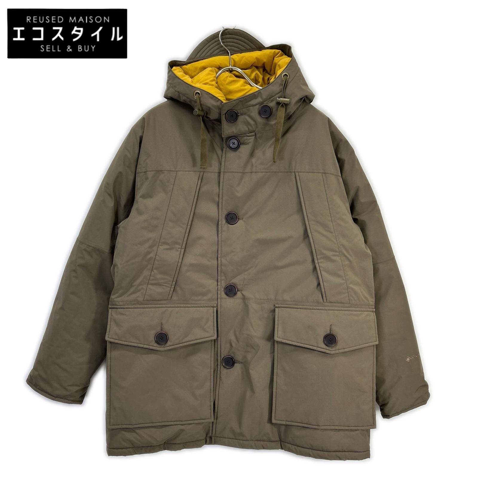 WOOLRICH 絨毛分限者 WJOU0167 ｵﾘｰﾌﾞﾌﾞﾗｳﾝ GORE-TEX 2LAYER NEWARCTIC PARKA/ﾆｭｰｱｰｸﾃｨｯｸﾊﾟｰｶ 上衣 M オリーブ赤銅色 メンズ 【中古】 メンズファッション-コート・ジャケット