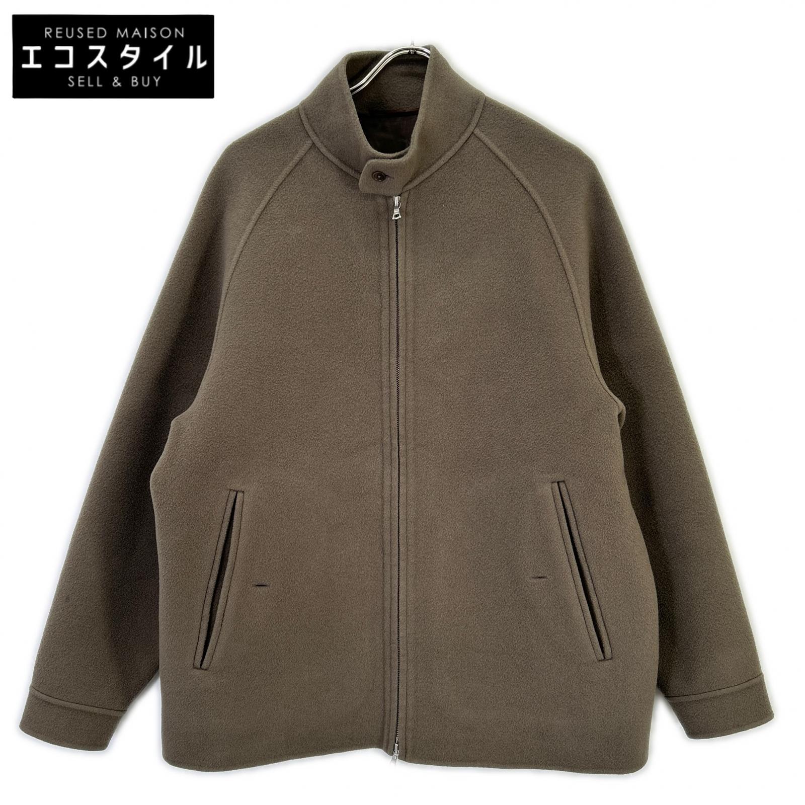 JOHN SMEDLEY ジョンスメドレー 21AW A2728FJM210 薄墨色 カシミヤ 羊毛 上衣 トップス   3 ウォーム薄墨色 メンズ 【中古】
