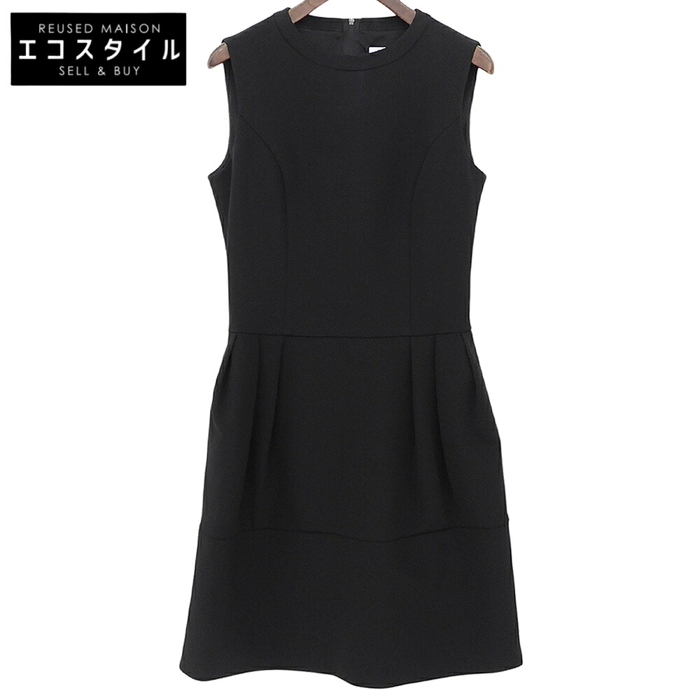 FOXEY NEW YORK フォクシーニューヨーク タックコクーンドレス 衣裳 レディース 黒いこと 38 34096 衣裳   38 黒いこと レディース 【中古】