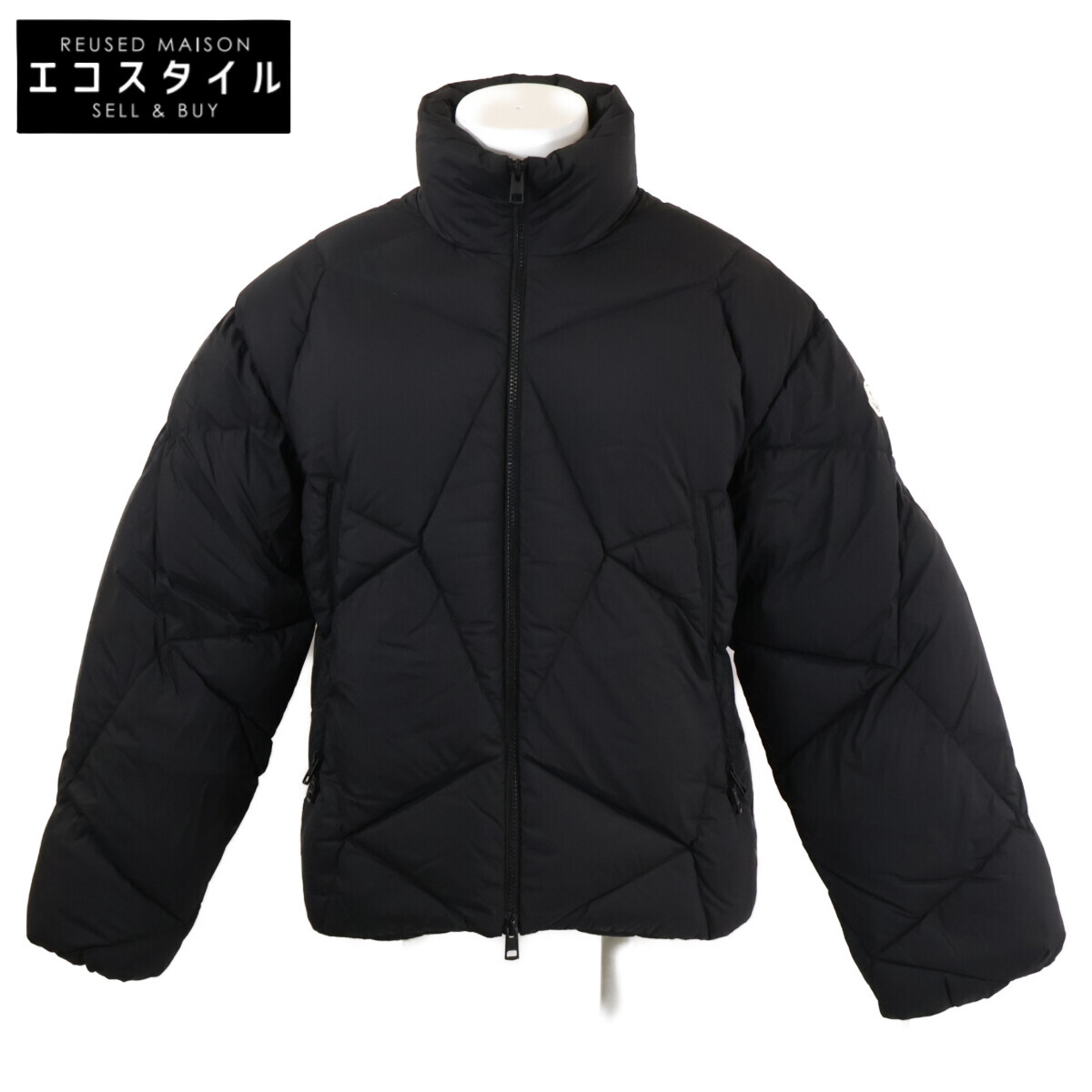 MONCLER モンクレール 【美品/24年製】VARDAR ダウンジャケット 1 ブラック メンズ 【中古】｜ブランドリユース エコスタイル 88,935円
