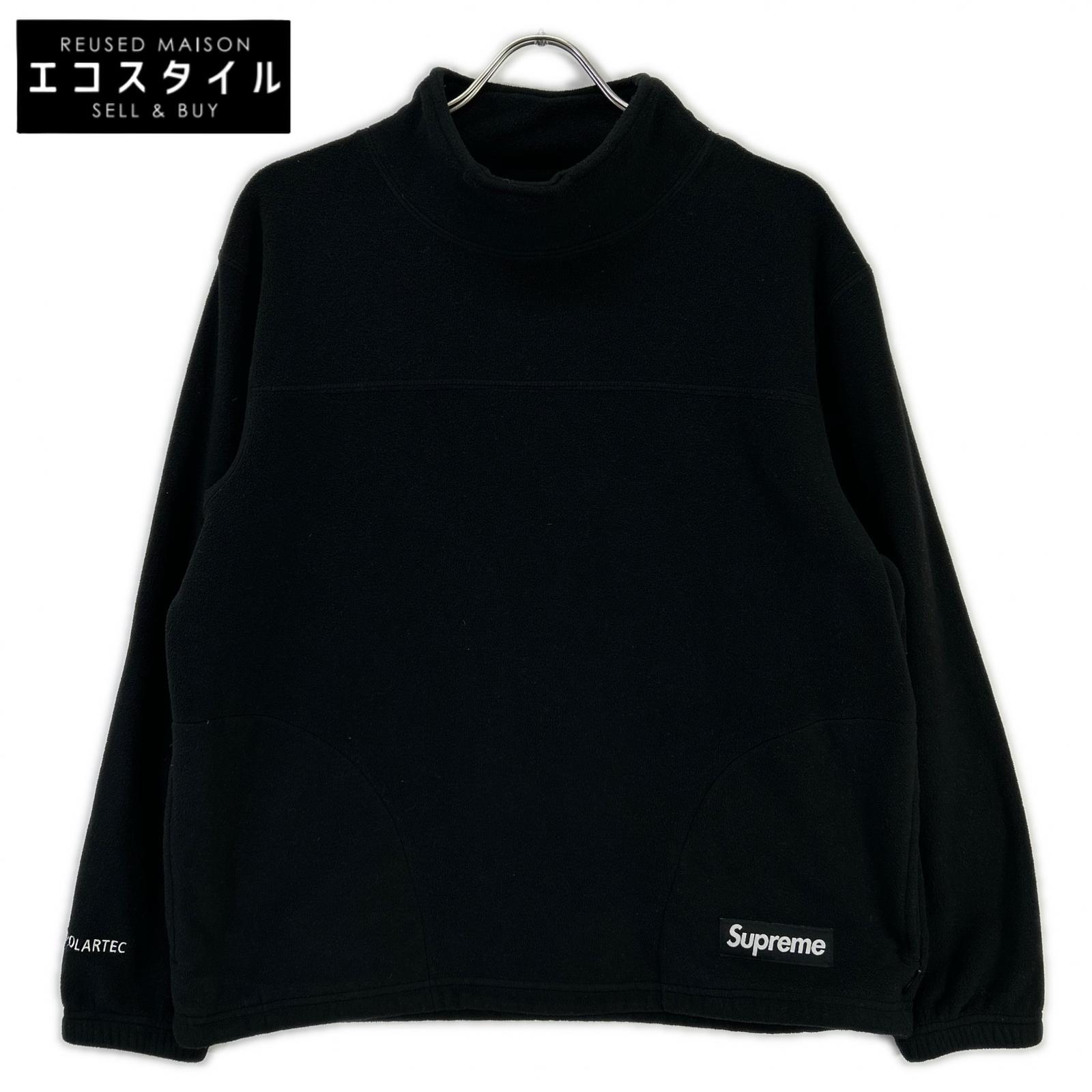 Supreme シュプリーム 黒いこと ポーラーテック モックネック トップス   黒いこと メンズ 【中古】
