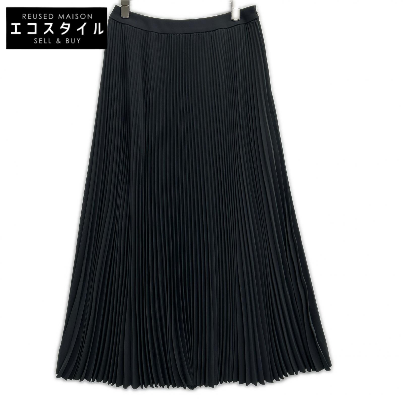 Graphpaper グラフ記録調査報告 薄墨色 Satin Pleats Skirt スコート   0 0 薄墨色 レディース 【中古】