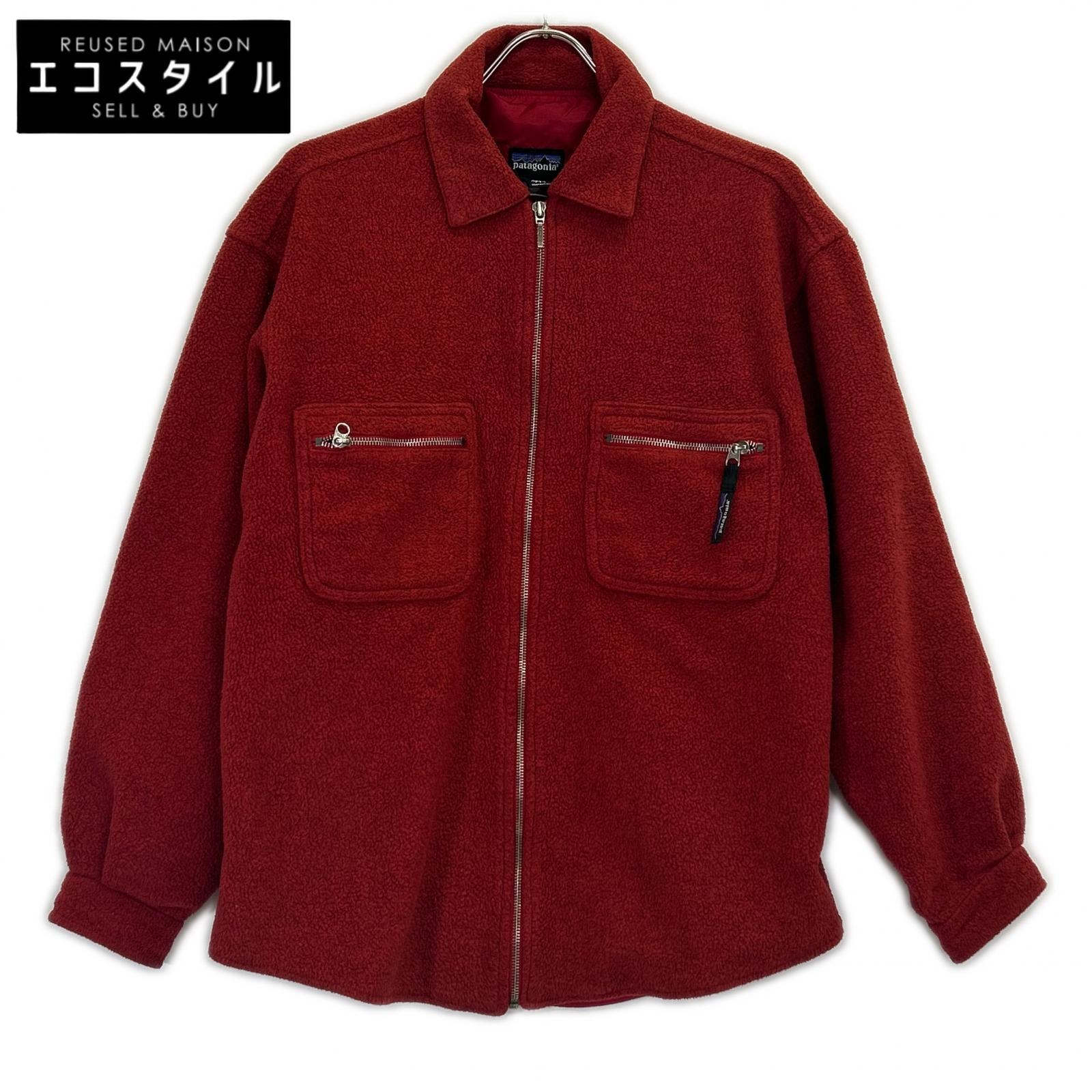 patagonia パタゴニア 90s 赤いこと シンチラ 厚地の外套プルオーバー 上衣   S 赤いこと メンズ 【中古】