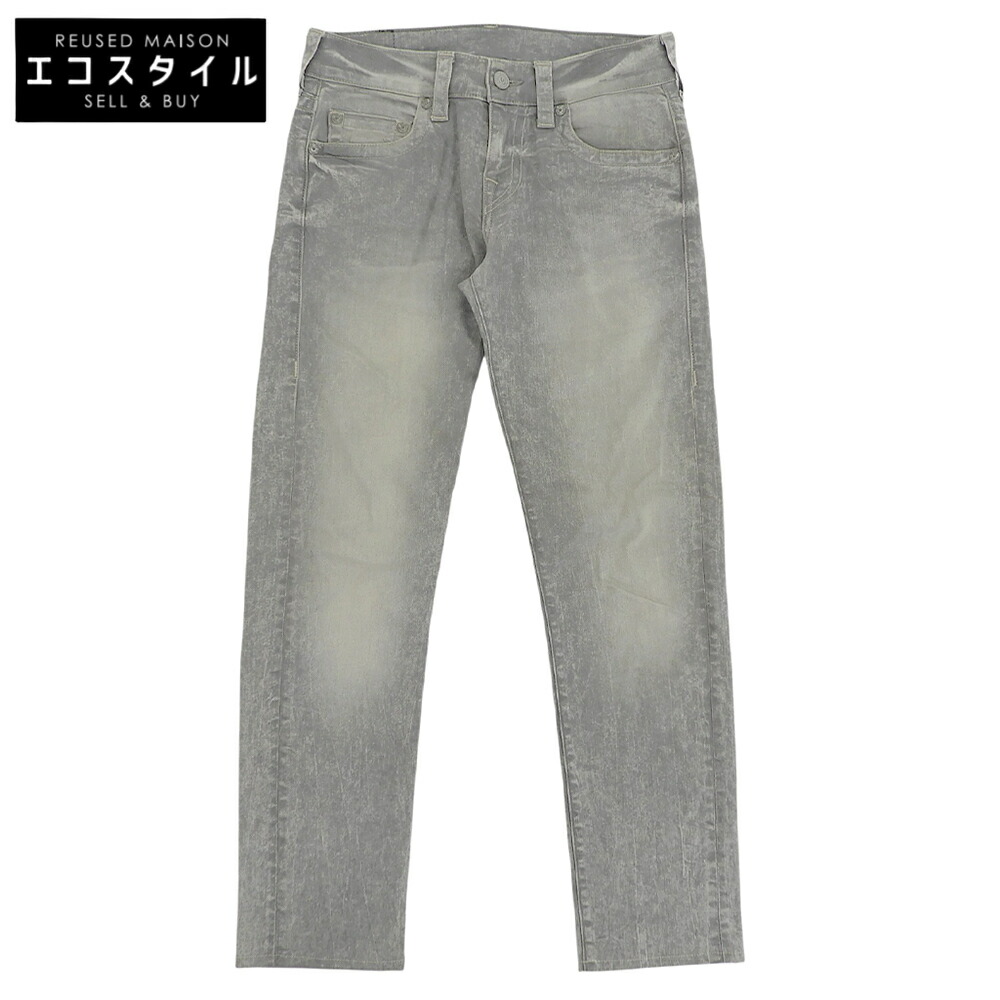 TRUE RELIGION トゥルーレリジョン 美品 GENO ジーンズズボン下 ボトムス メンズ 薄墨色 28 ボトムス   28 薄墨色 メンズ 【中古】