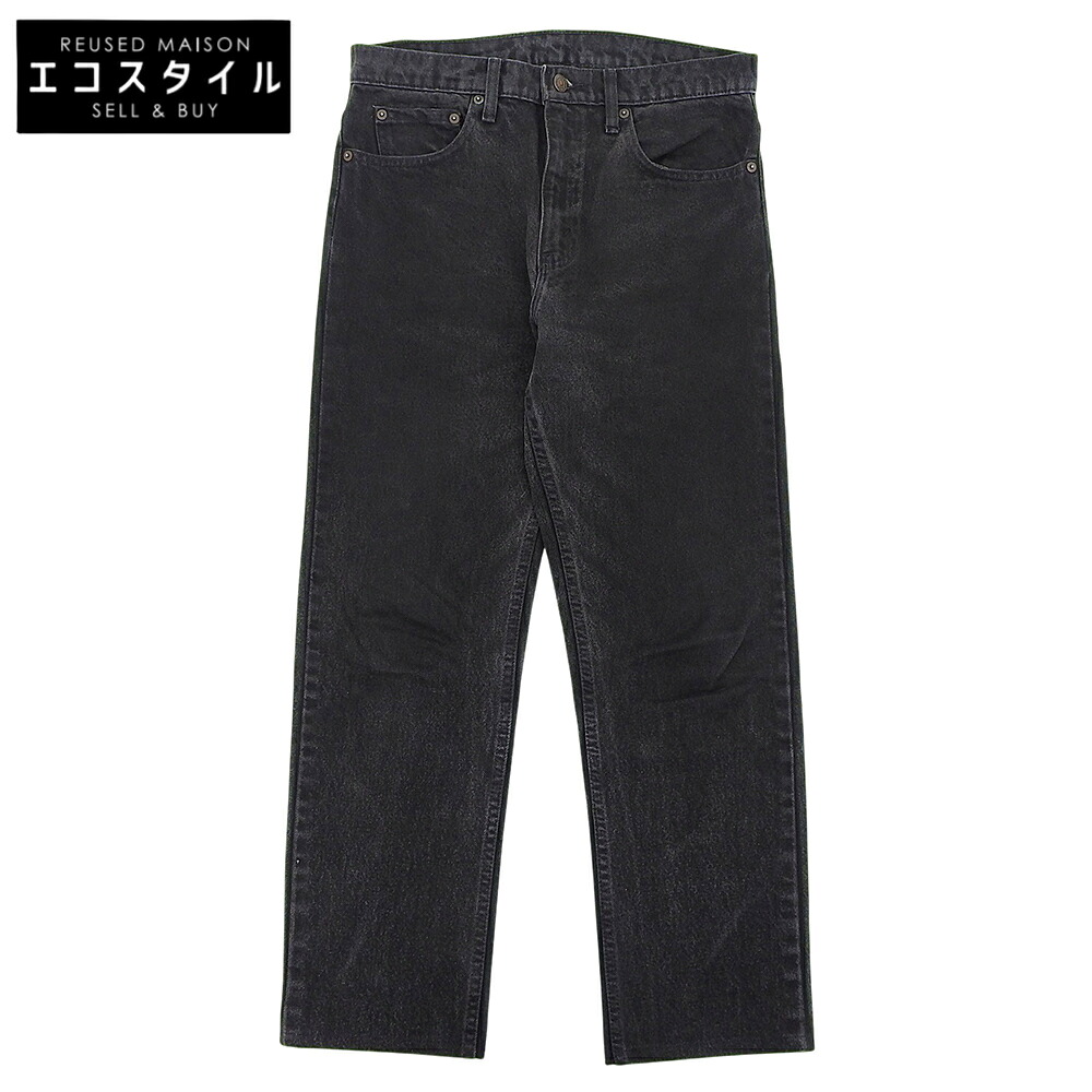 LEVI‘S リーヴァイズジーンズ 後染め黒いこと 倶楽部R USA製 505 ジーンズズボン下 綿織物 ボトムス メンズ  90\u0027s ボトムス W31×L32 黒いこと メンズ 【中古】 メンズファッション-ズボン・パンツ