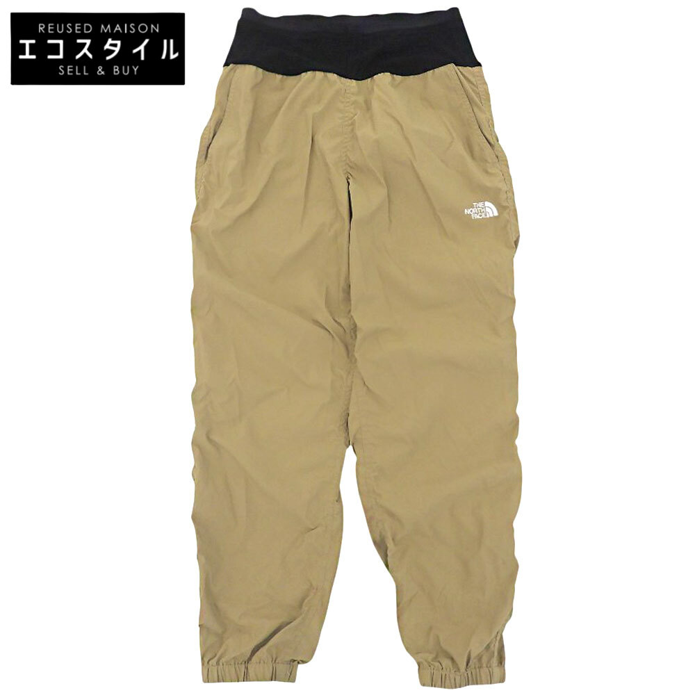 THE NORTH FACE 北の方人間の顔 Free Run Long Pant フリーランロングパンツ ボトムス メンズ ベージュ M NB62292 ボトムス   M ベージュ メンズ 【中古】
