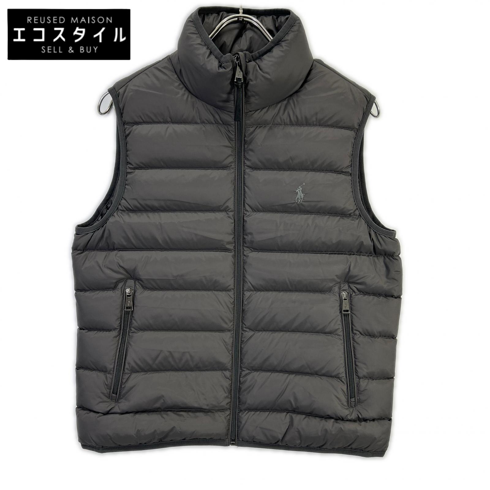 POLO RALPH LAUREN ポロ ラルフローレン 薄墨色 なめし革吊りひも付き添い人 落ちこむより良い より良い   M 薄墨色 レディース 【中古】