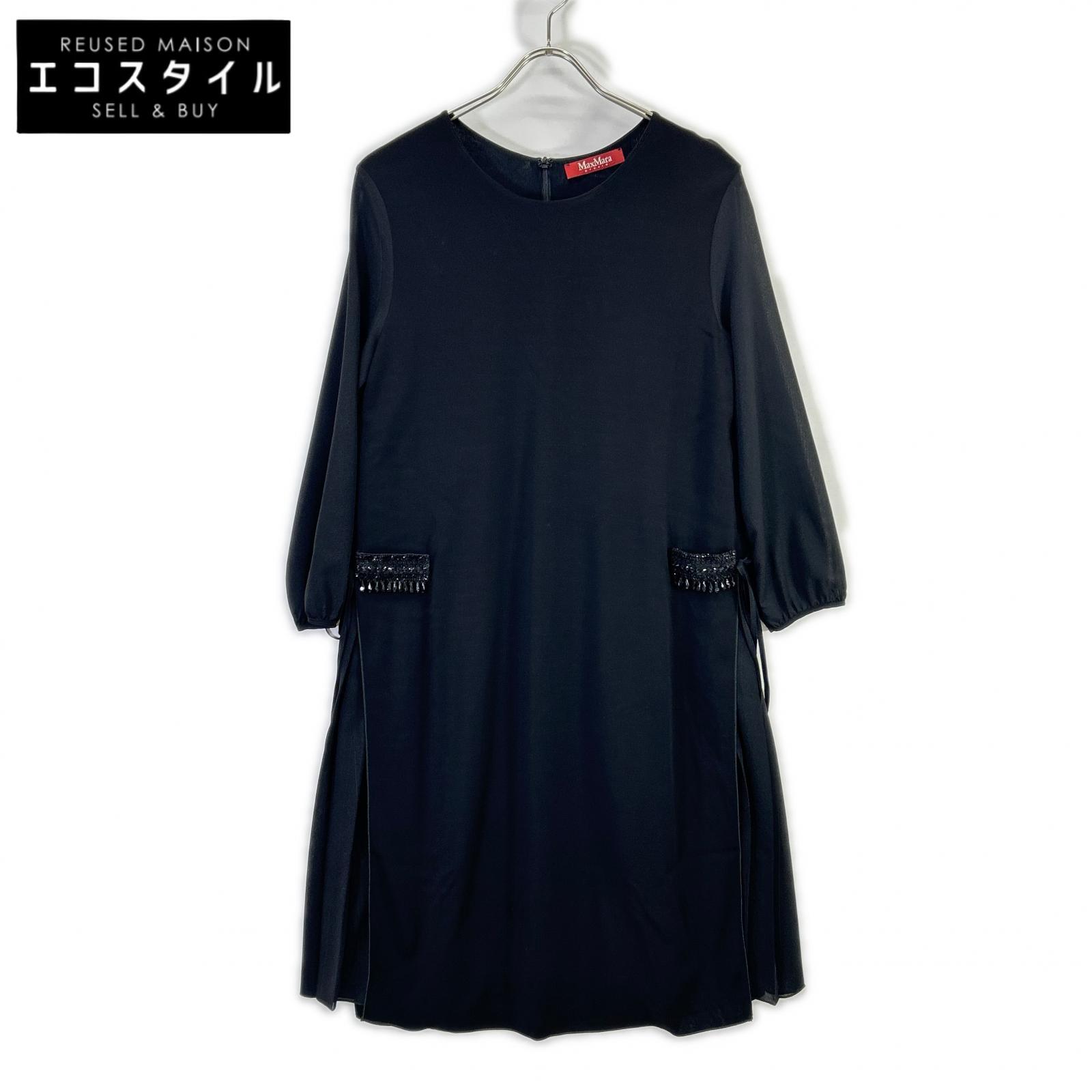 MAXMARA STUDIO マックスマーラスタジオ 黒いこと 66260273077 衣装 衣装   S 黒いこと レディース 【中古】