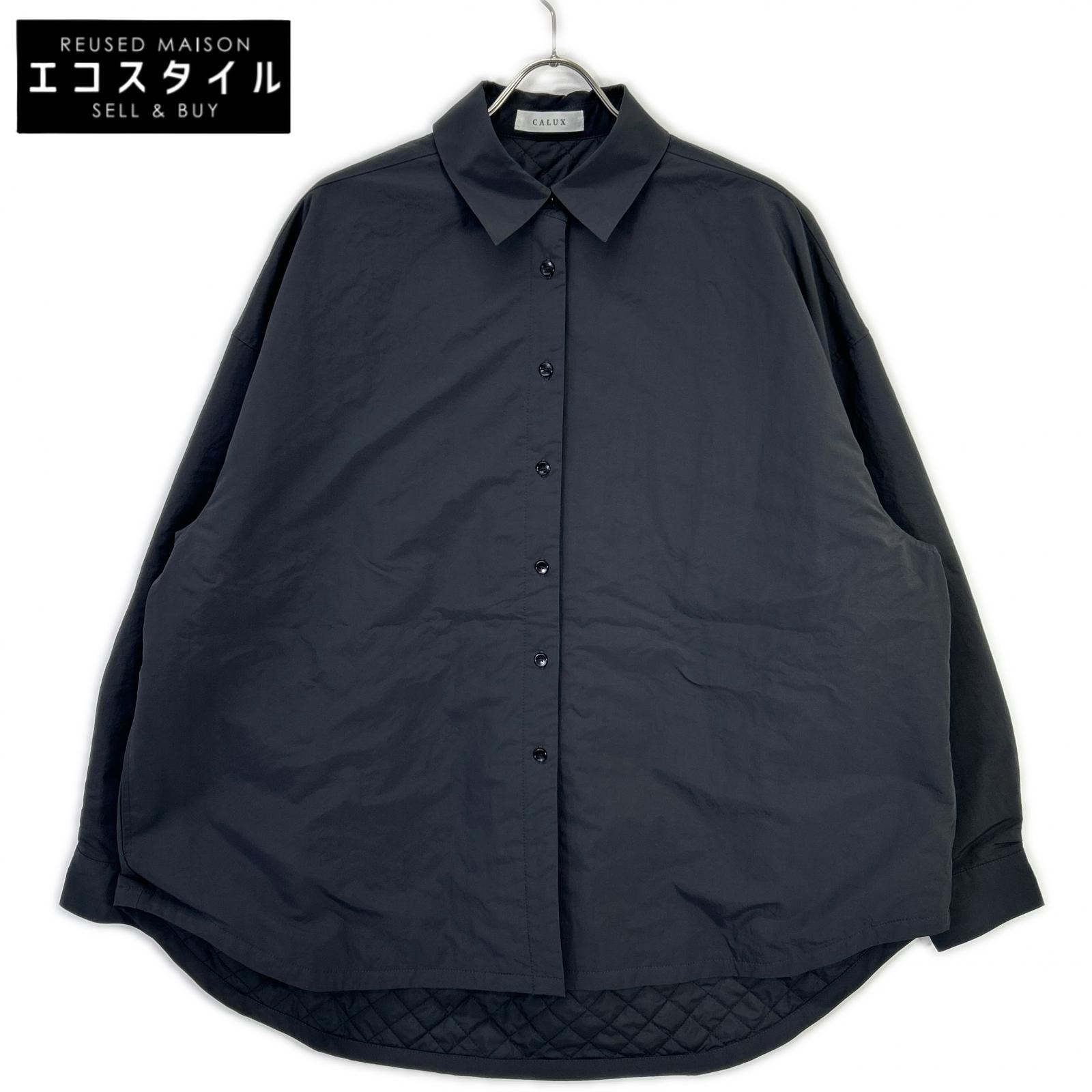 CALUX キャラクス CA25DEU-SH07 25AW 黒いこと SHIRT JACKET プルオーバー上衣 上衣   F 黒いこと レディース 【中古】