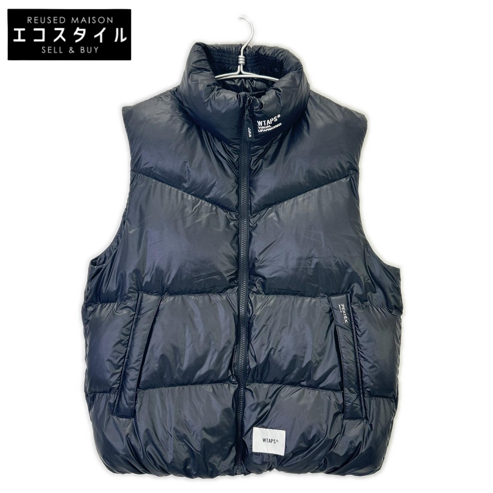 WTAPS ダブルタップス 242CWDT-JKM03 黒いこと NYLON. TAFFETA. PERTEX より良い より良い   04 黒いこと メンズ 【中古】