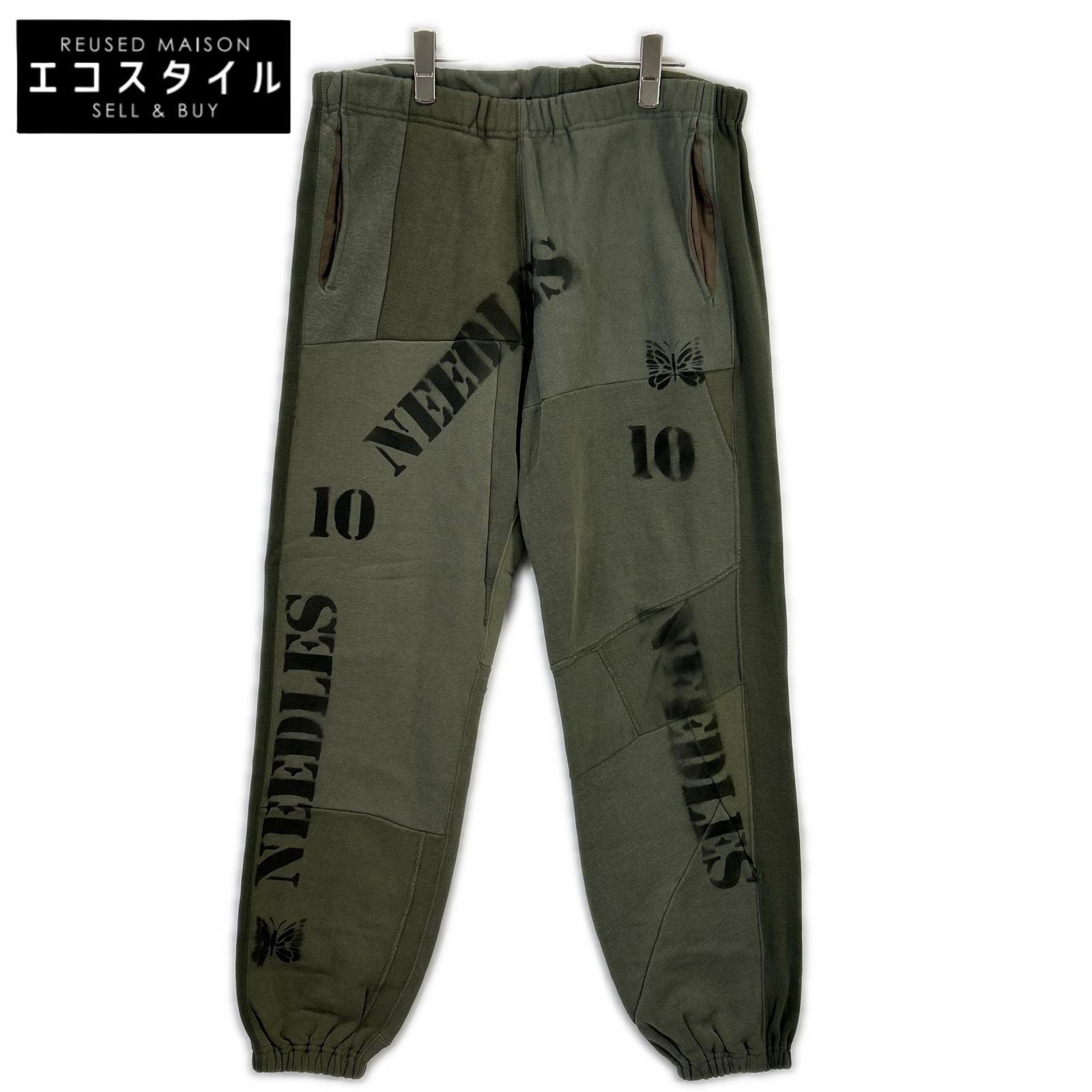 needles ニードルズ カーキ Rebuild by Needles  23SS Army Sweatズボン下 ボトムス   L カーキ メンズ 【中古】