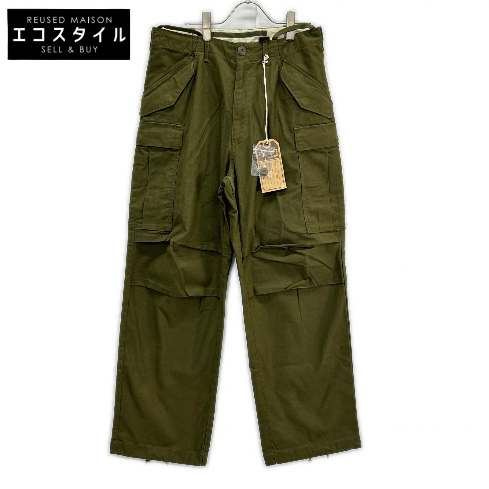 WAIPER ワイパ カーキ 100-68-C-2627 M-65 カーゴパンツ ボトムス   S カーキ メンズ 【中古】