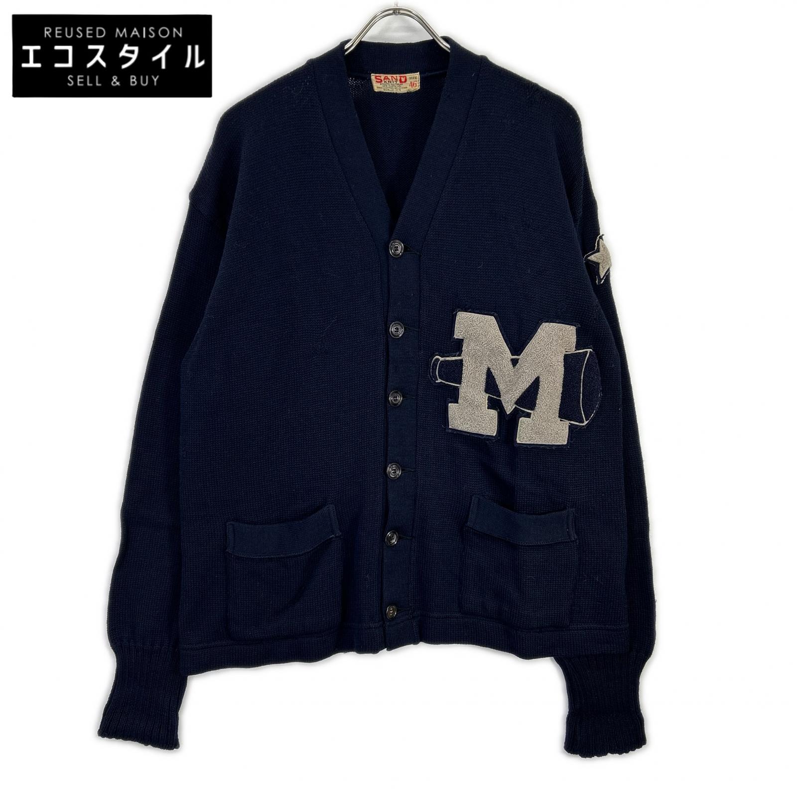 VINTAGE ヴィンテージ 60s VINTAGE SAND KNIT 編み物ジレー トップス   米国海軍 メンズ 【中古】