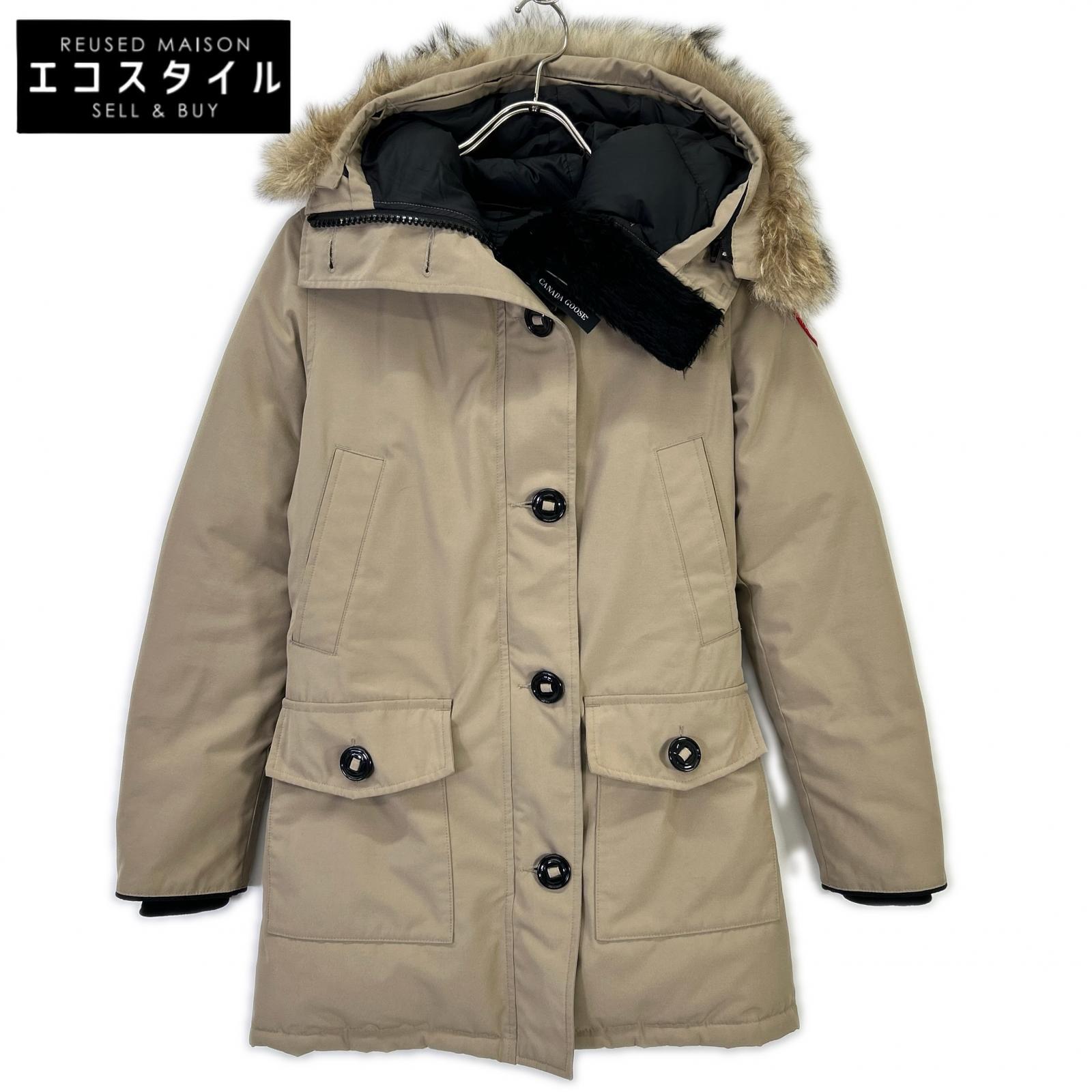 CANADA GOOSE カナダグース 2603JL R ベージュ(TAN) ブロンテパーカ/BRONTE PARKA 上衣   S ベージュ レディース 【中古】