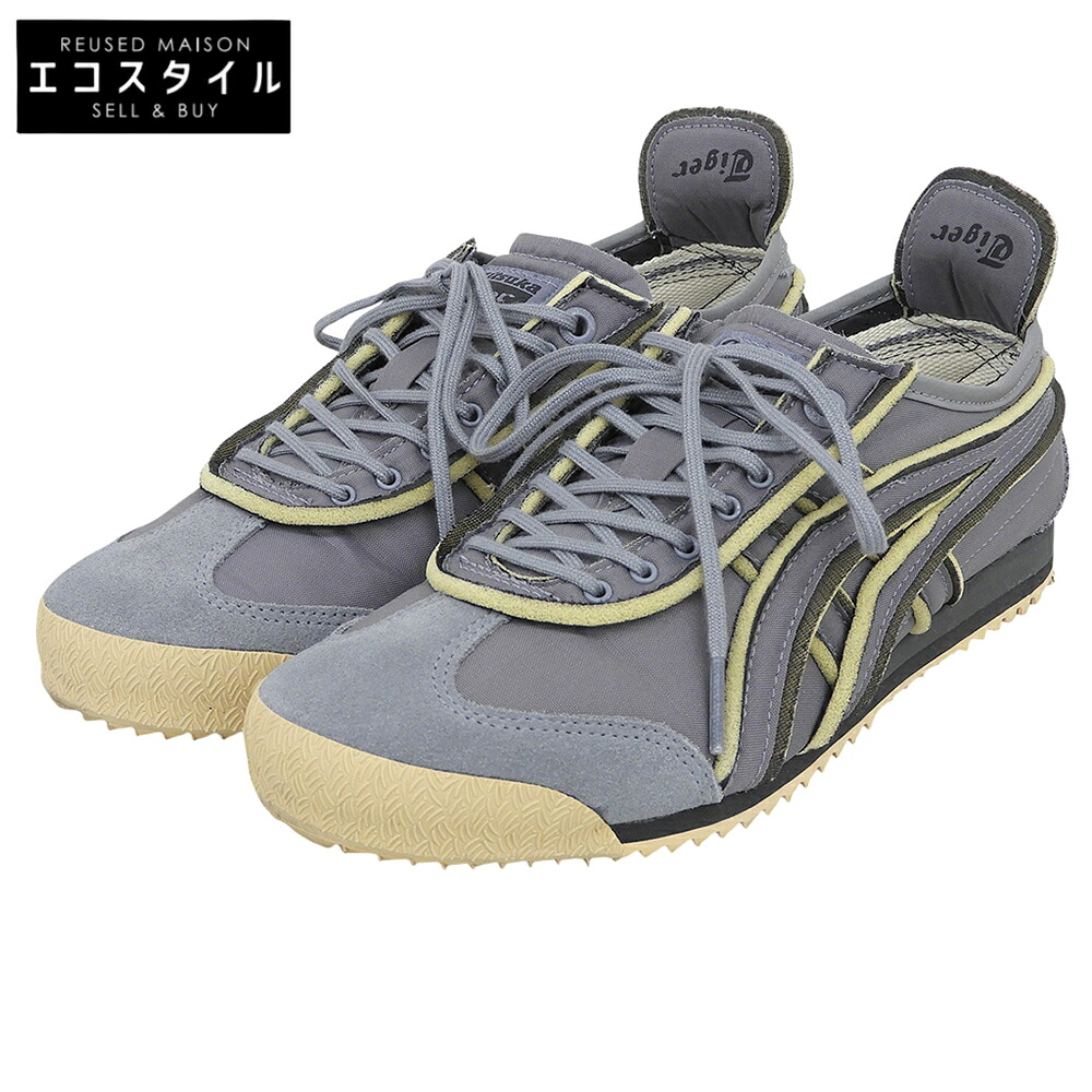 Onitsuka Taiger オニツカタイガー 美品 MEXICO 66 SD シューズ レディース 薄墨色 23.5糎 1183C115 シューズ   5(US) 薄墨色 レディース 【中古】