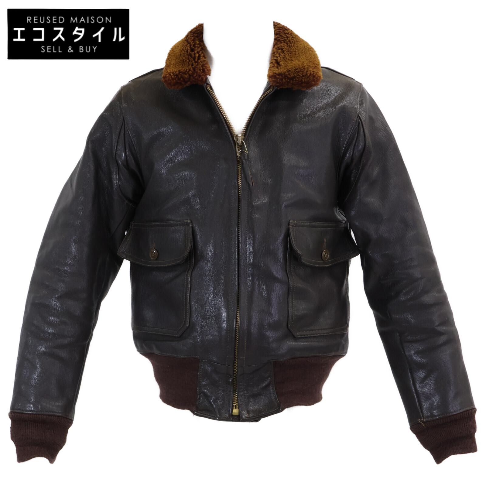 TOYS McCOY PRODUCT トイズマッコイプロダクト TMJ2318 MIL-J-7823D STEVE McQUEEN TYPE G-1 飛翔上衣40 赤銅色 メンズ 【中古】