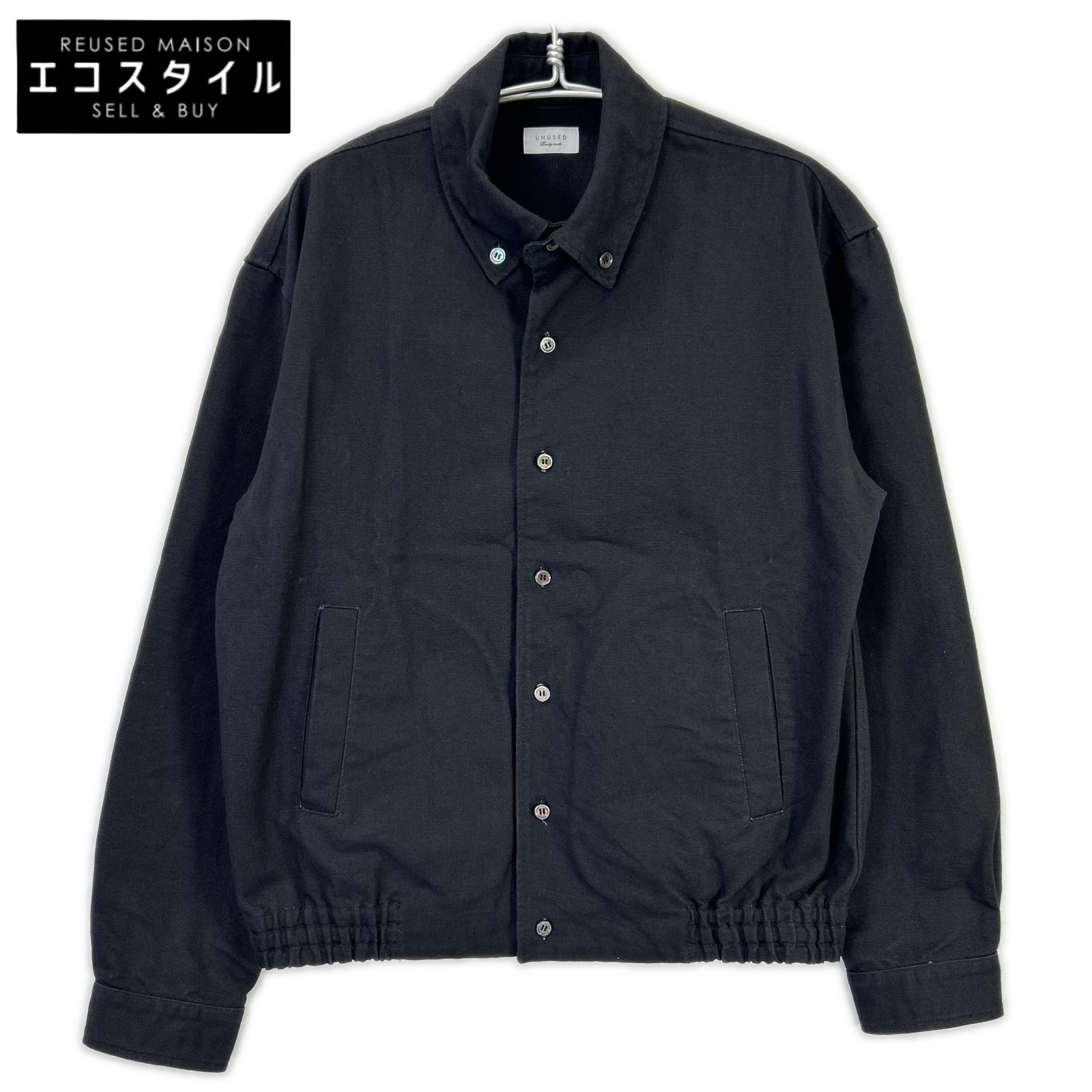 UNUSED アンユーズド 黒いこと US2541 ダックボタンダウンシャツ トップス   3 黒いこと メンズ 【中古】