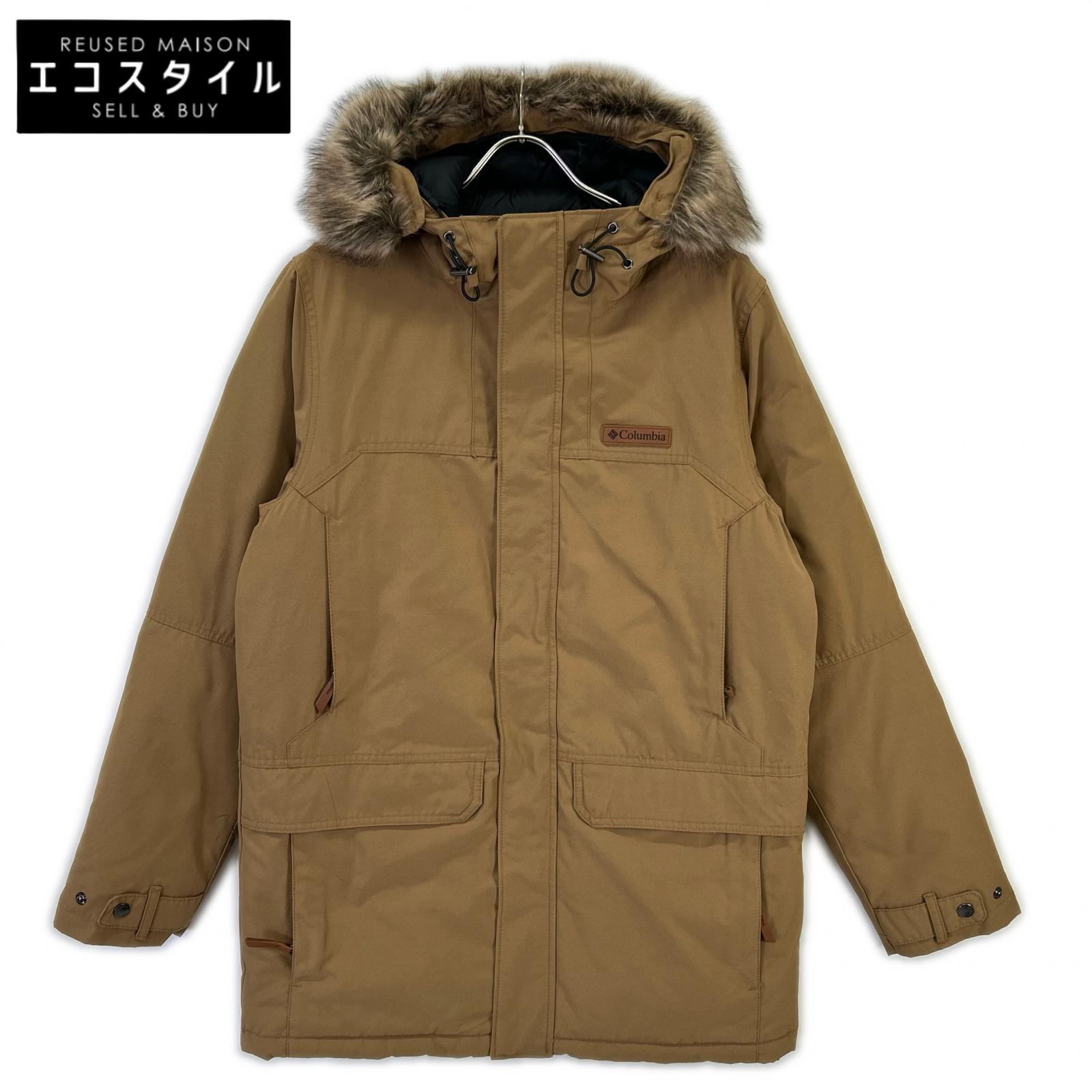 Columbia コロンビア 221 WE1496 ベージュー マーカムピークパーカー コート M ベージュ メンズ 【中古】｜ブランドリユース エコスタイル