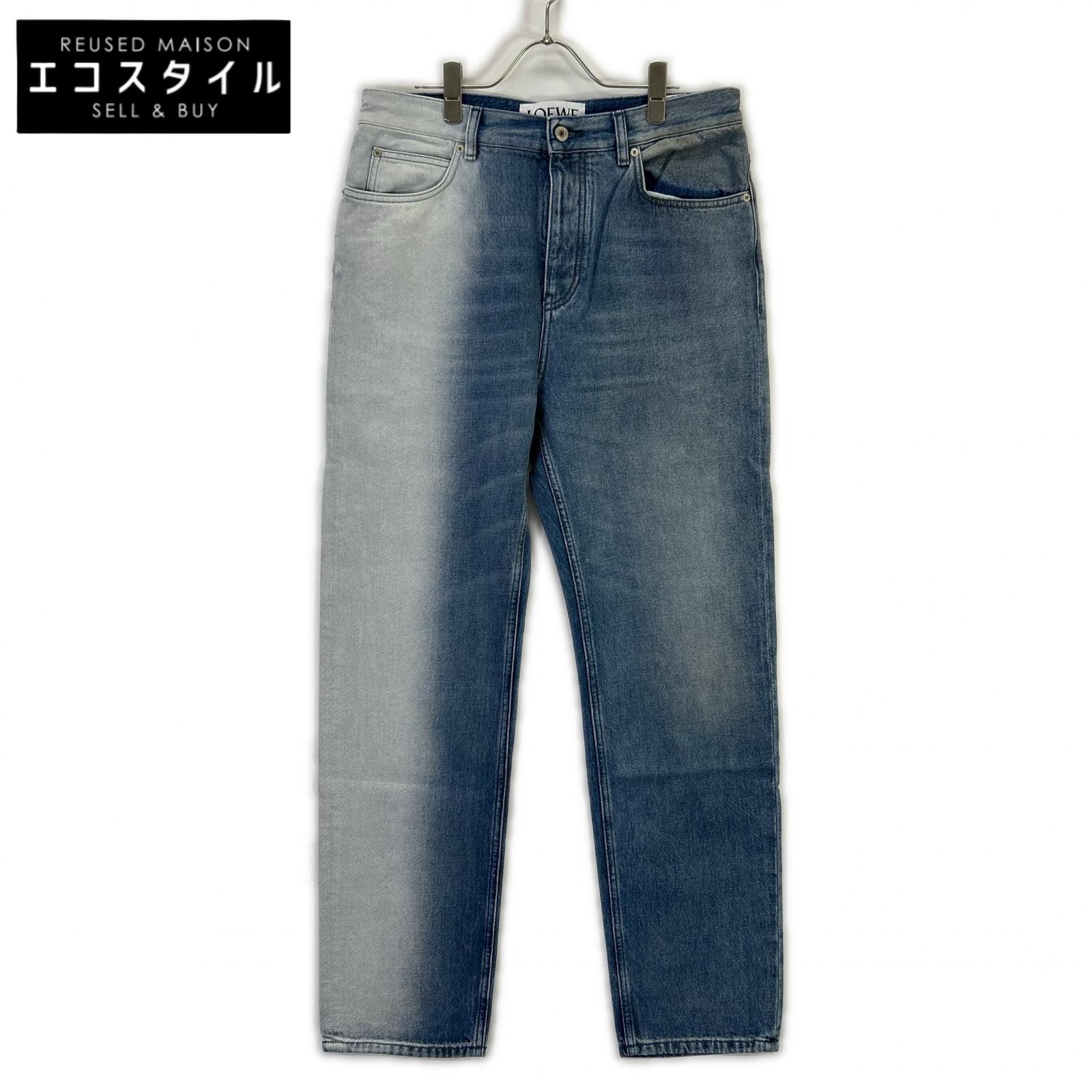 LOEWE ロエベ H526Y11X82 青み グラデーション ジーンズズボン下 ボトムス   50 青み メンズ 【中古】