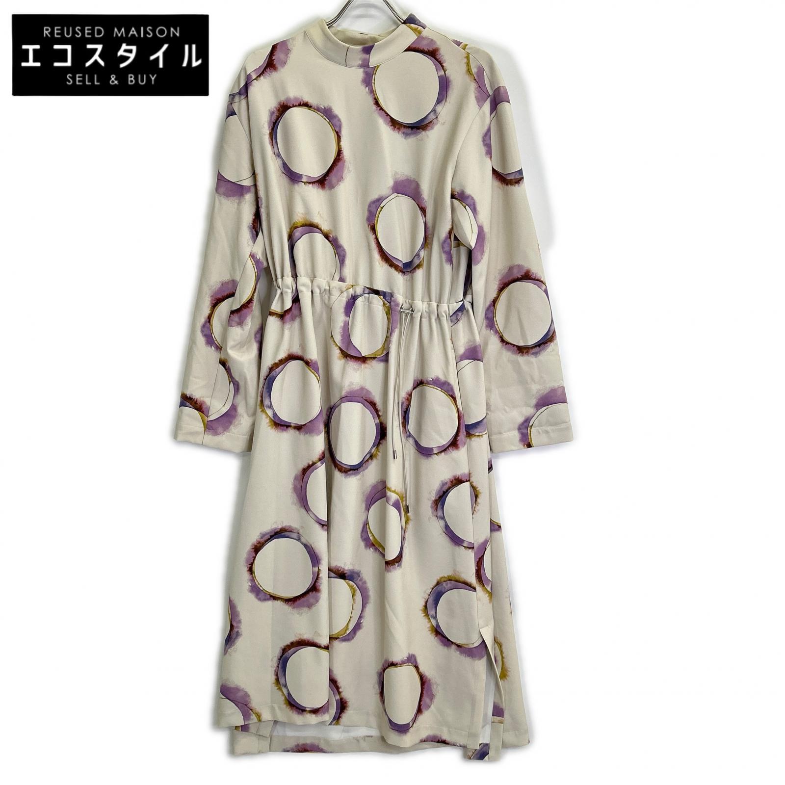 ウジョー U754-D04-902 象牙色 Draw Cord Gathered Dress 衣装 衣装   2 象牙色 レディース 【中古】