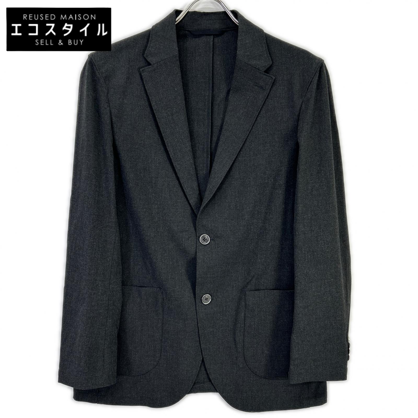AOURE アウール AMFJ241013 薄墨色 MALPENSA JACKET 2Bシングルテーラードジャケット 上衣   M 薄墨色 メンズ 【中古】