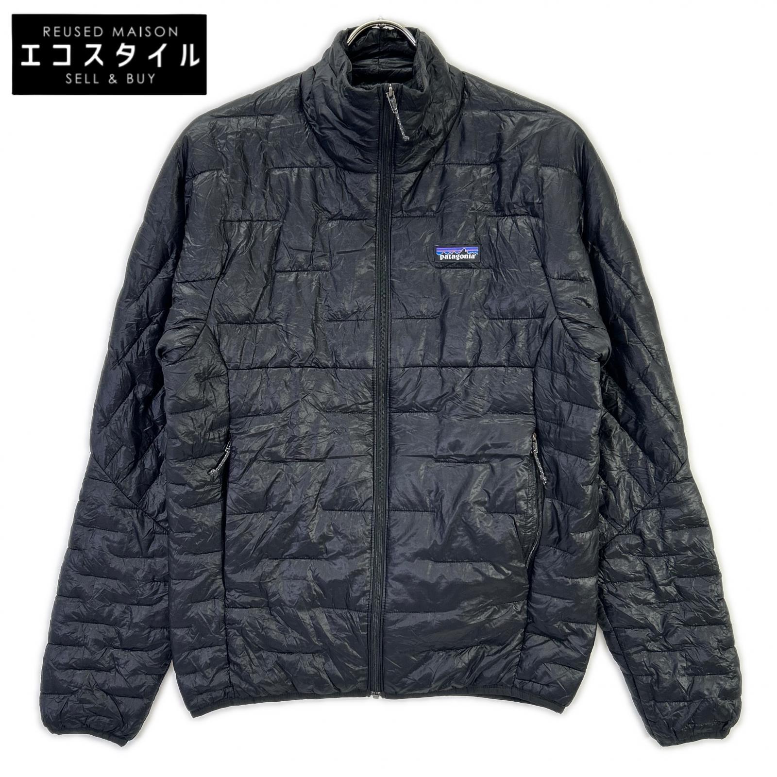 patagonia パタゴニア 19AW 84065 黒いこと Micro Puff Jacket/マイクロパフジャケット 上衣   XS 黒いこと メンズ 【中古】