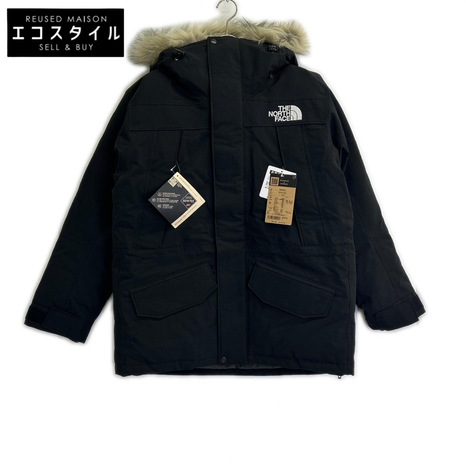 THE NORTH FACE 北の方人間の顔 25年 ND92546 黒いこと アンタークティカパーカー 上衣   L 黒いこと メンズ 【中古】