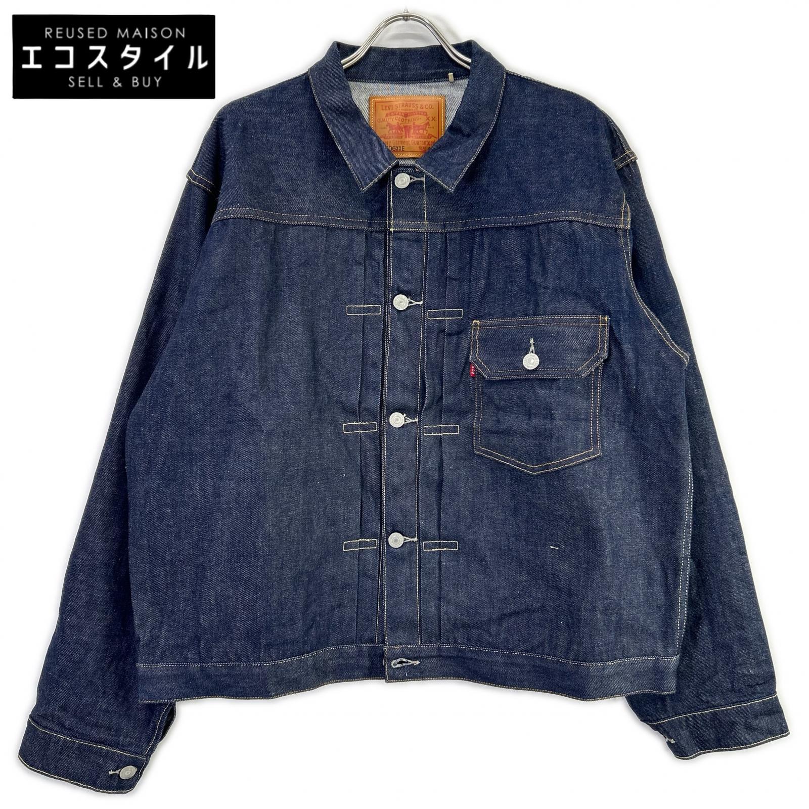 LEVI‘S リーヴァイズジーンズ 【LVC】506XXE 1936ひな形 T-BACK TYPE 1st ジーンズ上衣 上衣   46 インディゴ メンズ 【中古】