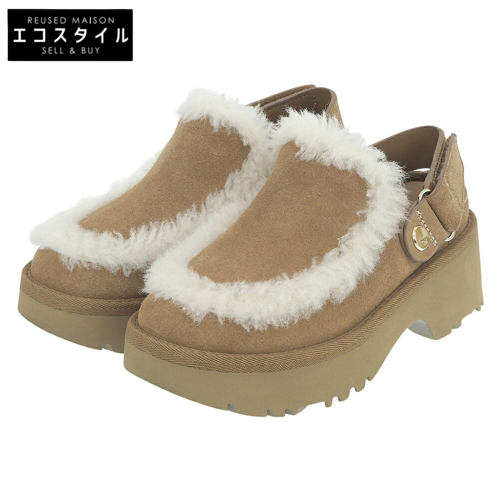 UGG アグ 美品 Esmee Clog エスミークロッグ 踵 同盟罷業一回り サンダル シューズ レディース 赤銅色 22糎 1173331 シューズ   3(UK) 赤銅色 レディース 【中古】
