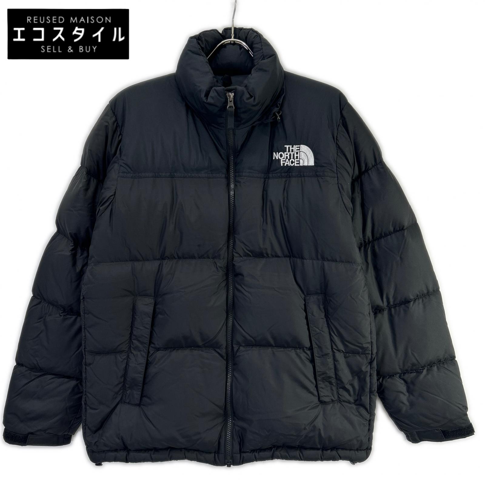 THE NORTH FACE 北の方人間の顔 ND91841 黒いこと ヌプシダウンジャケット 上衣   L 黒いこと メンズ 【中古】
