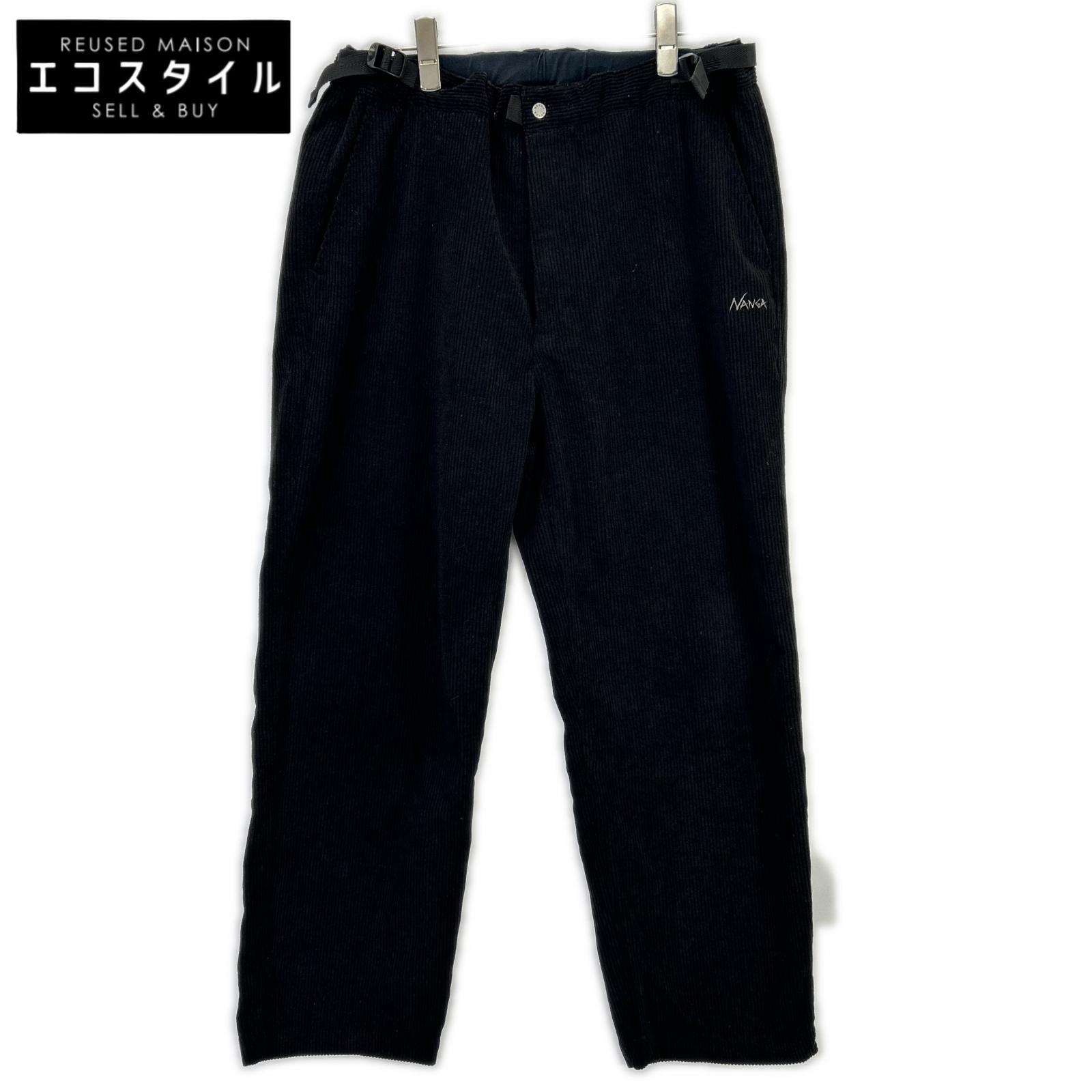 NANGA ナンガ N2530-1D094A 黒いこと CORDUROY CLIMBING PANTS コーデュロイクライミングパンツ ボトムス   M 黒いこと メンズ 【中古】