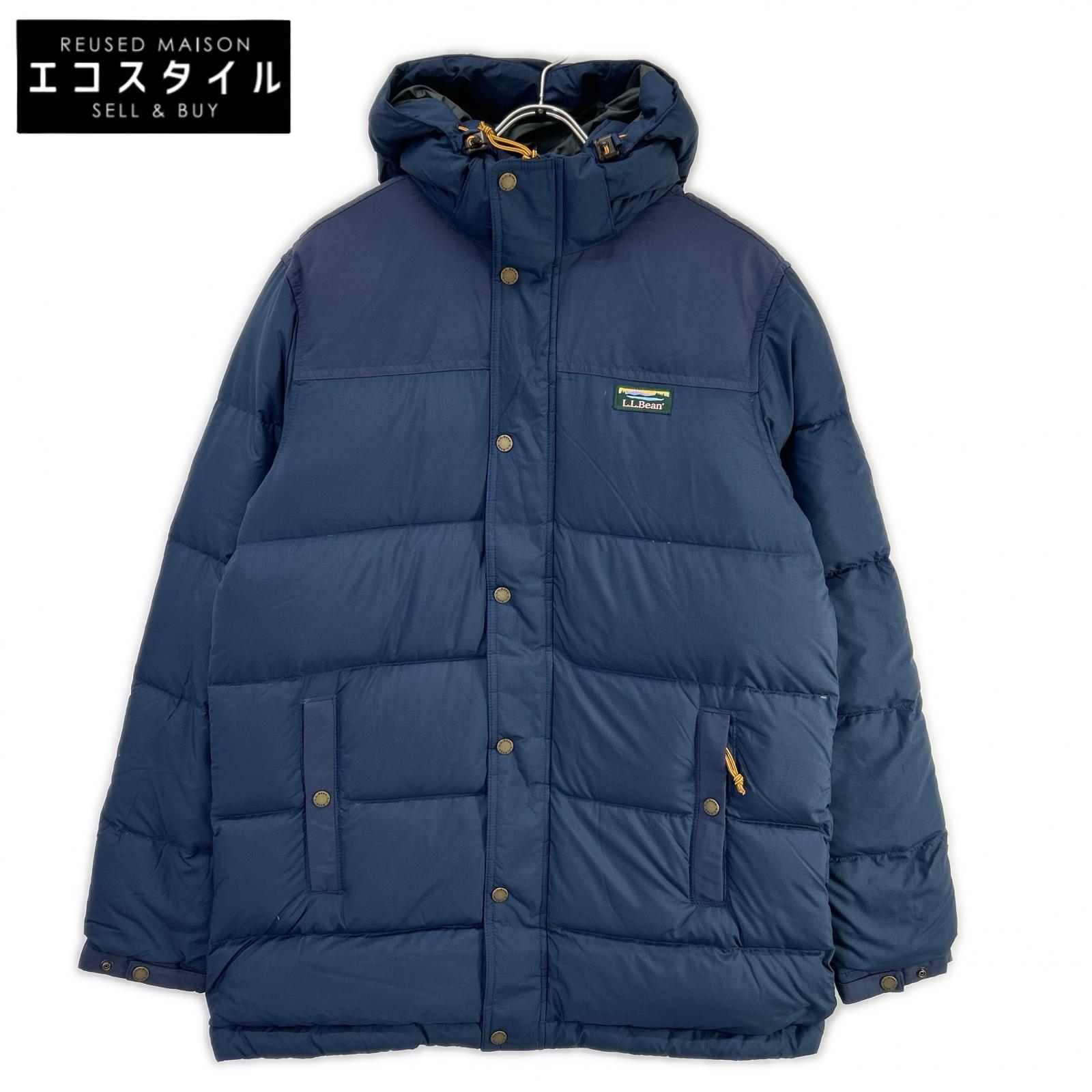 LLBean エルエルビーン 505915 米国海軍 ジャパン相応う マウンテンクラシックダウンパーカ 上衣   L 米国海軍 メンズ 【中古】