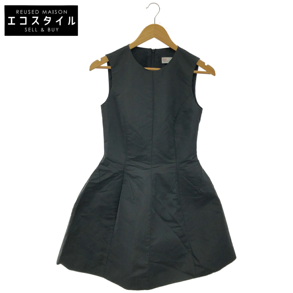 RED VALENTINO レッドヴァレンチノ HR3VS106 黒いこと ノースリーブ 衣裳 衣裳   38 レディース 【中古】