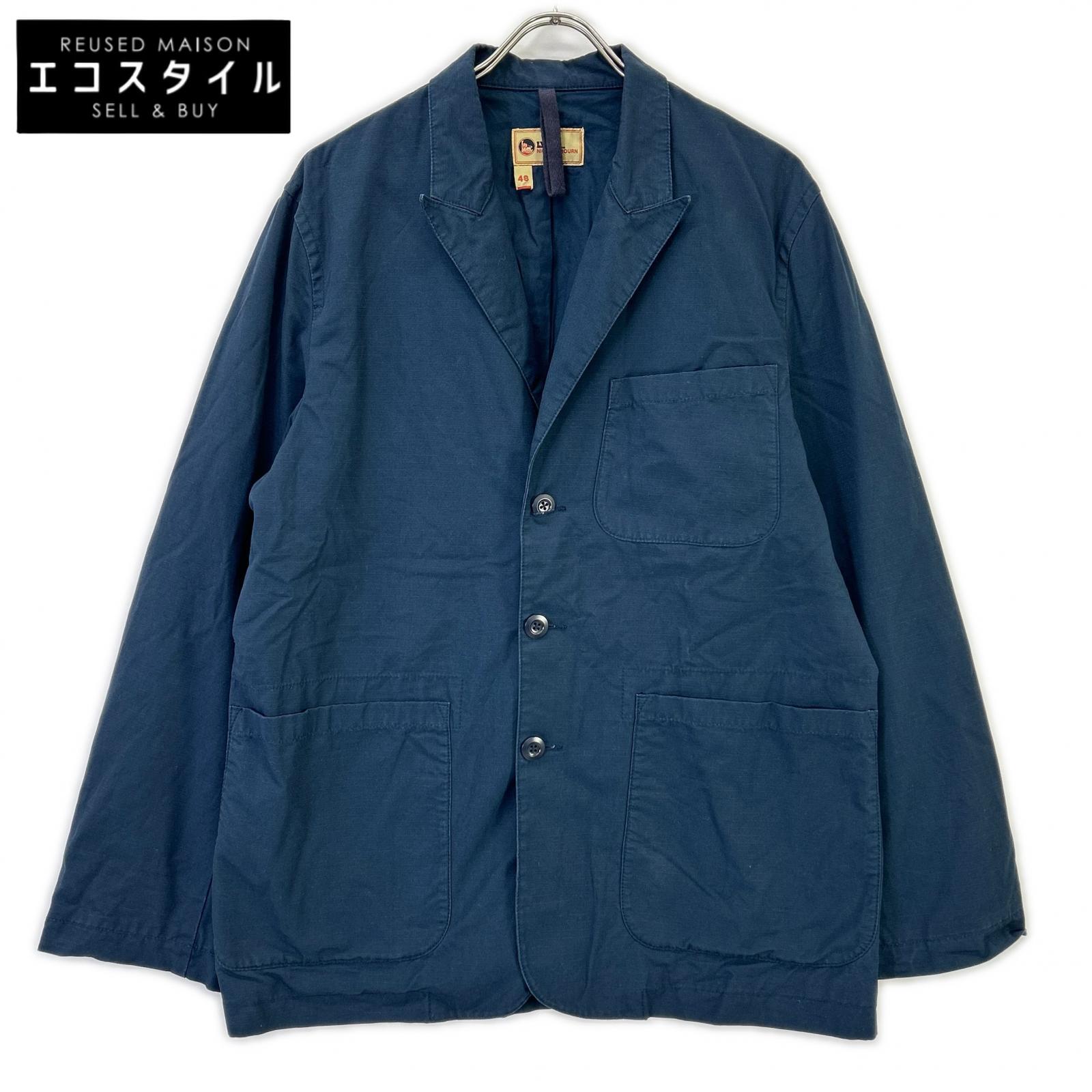 NIGEL CABOURN ナイジェルケーボン 80431380020  LYBRO PEAK BLAZER COTTON RIPSTOP 上衣   48 米国海軍 メンズ 【中古】