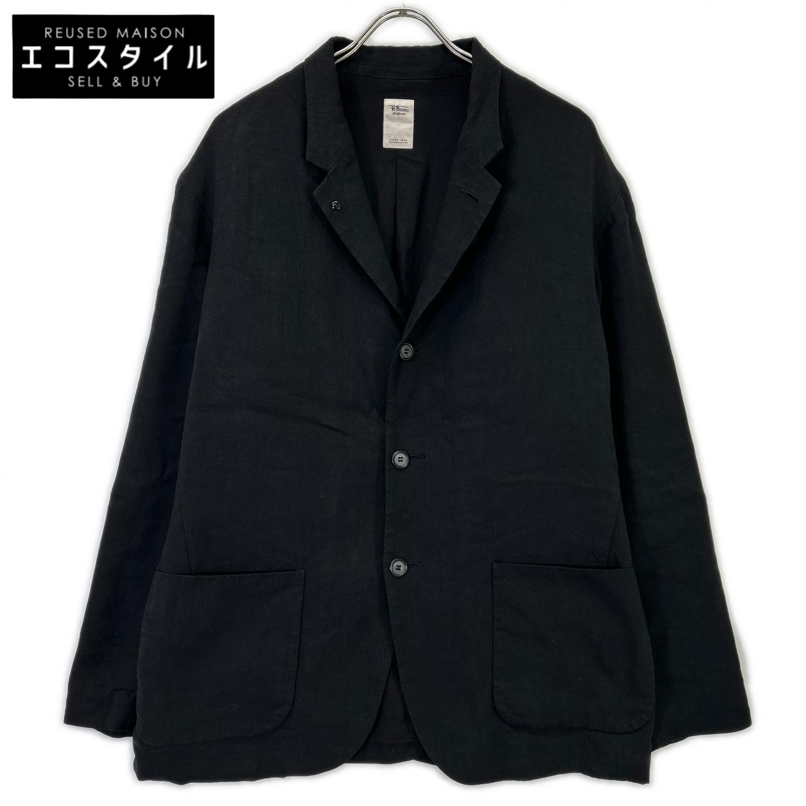 Ron Herman ロンハーマン 3720400044 黒いこと リネン×羊毛 上衣 上衣   M 黒いこと メンズ 【中古】