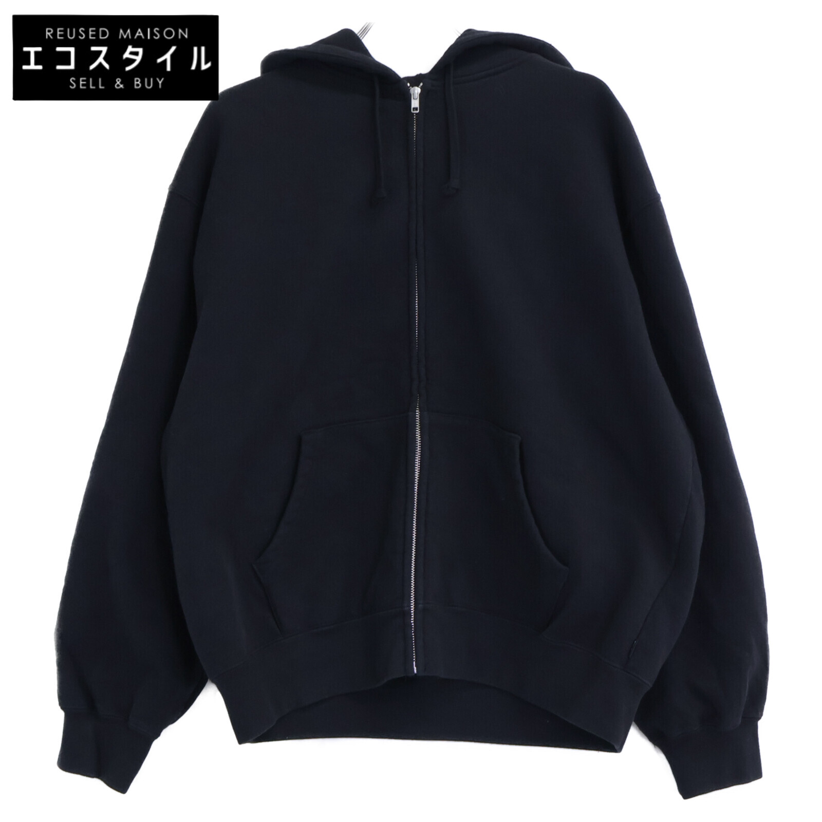 Supreme シュプリーム 【国内定まり】26SS Cut Out Zip Up Hooded Sweatshirt カットアウト ジップアップ パーカー トップス   medium 黒いこと/赤いこと メンズ 【中古】