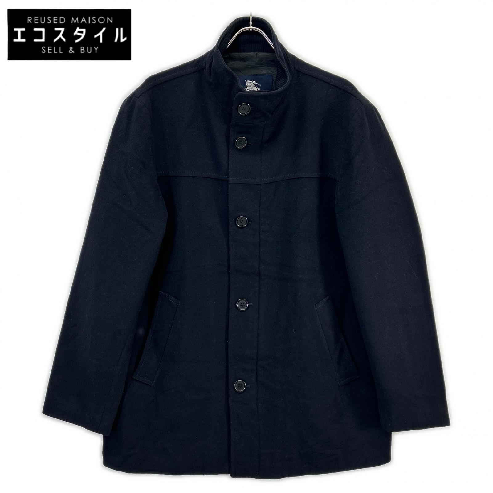 BURBERRY LONDON バーバリーロンドン 109V001 米国海軍 中綿入り口・入口 二分の一厚地の外套 厚地の外套   米国海軍 メンズ 【中古】