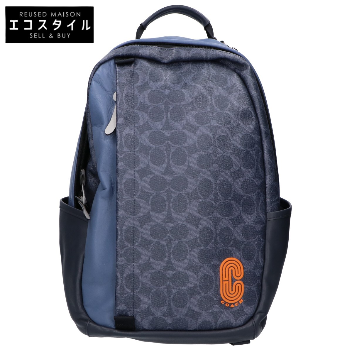 COACH コーチ職 C2961 書き判 うしろ側容器に並べる 背嚢 うしろ側容器に並べる   青み/米国海軍 メンズ 【中古】