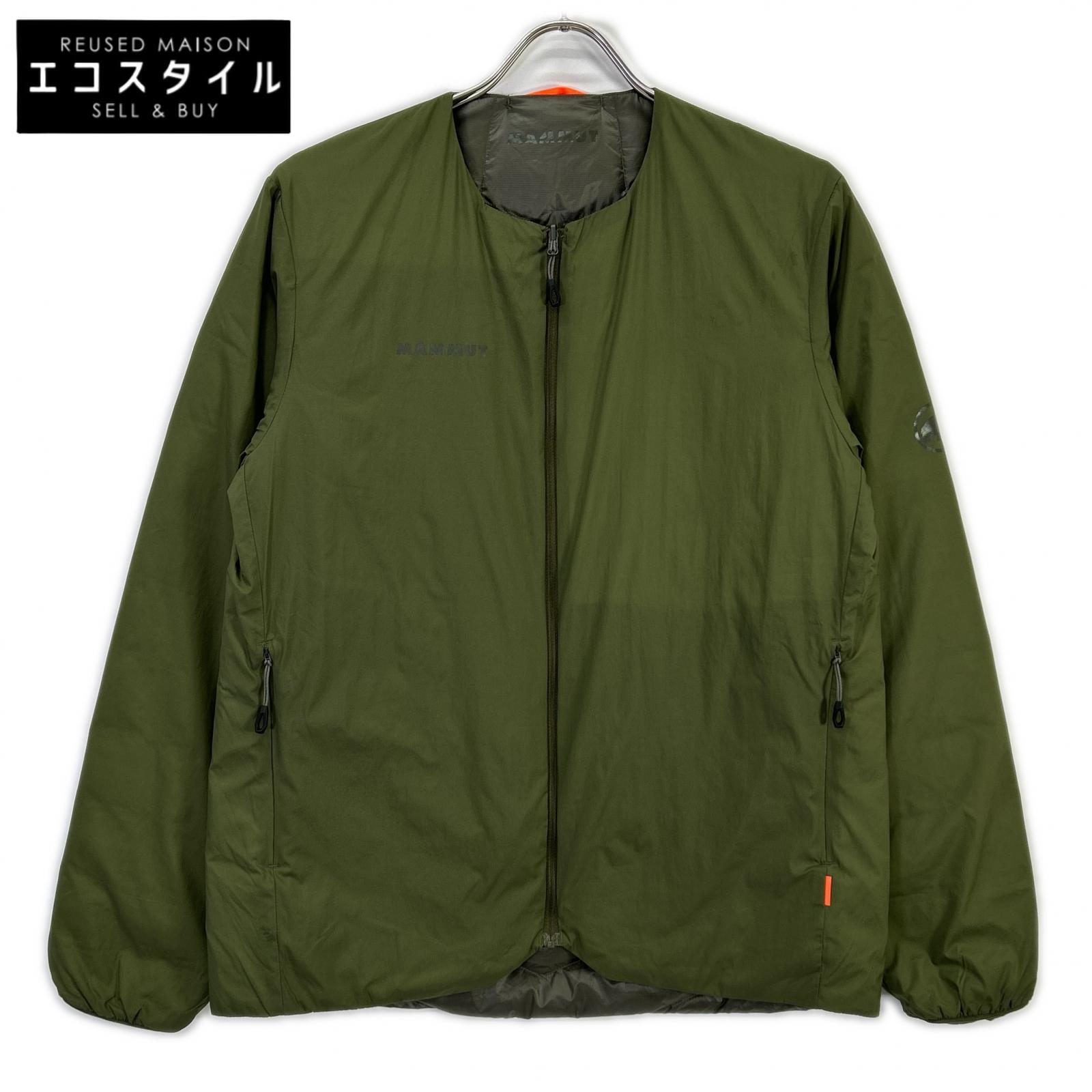 MAMMUT マムート 1013-00652 カーキ リヴァーシブル Seon IN Cardigan AF/インサレーション ジレー アジアン填まる 上衣   M カーキ メンズ 【中古】
