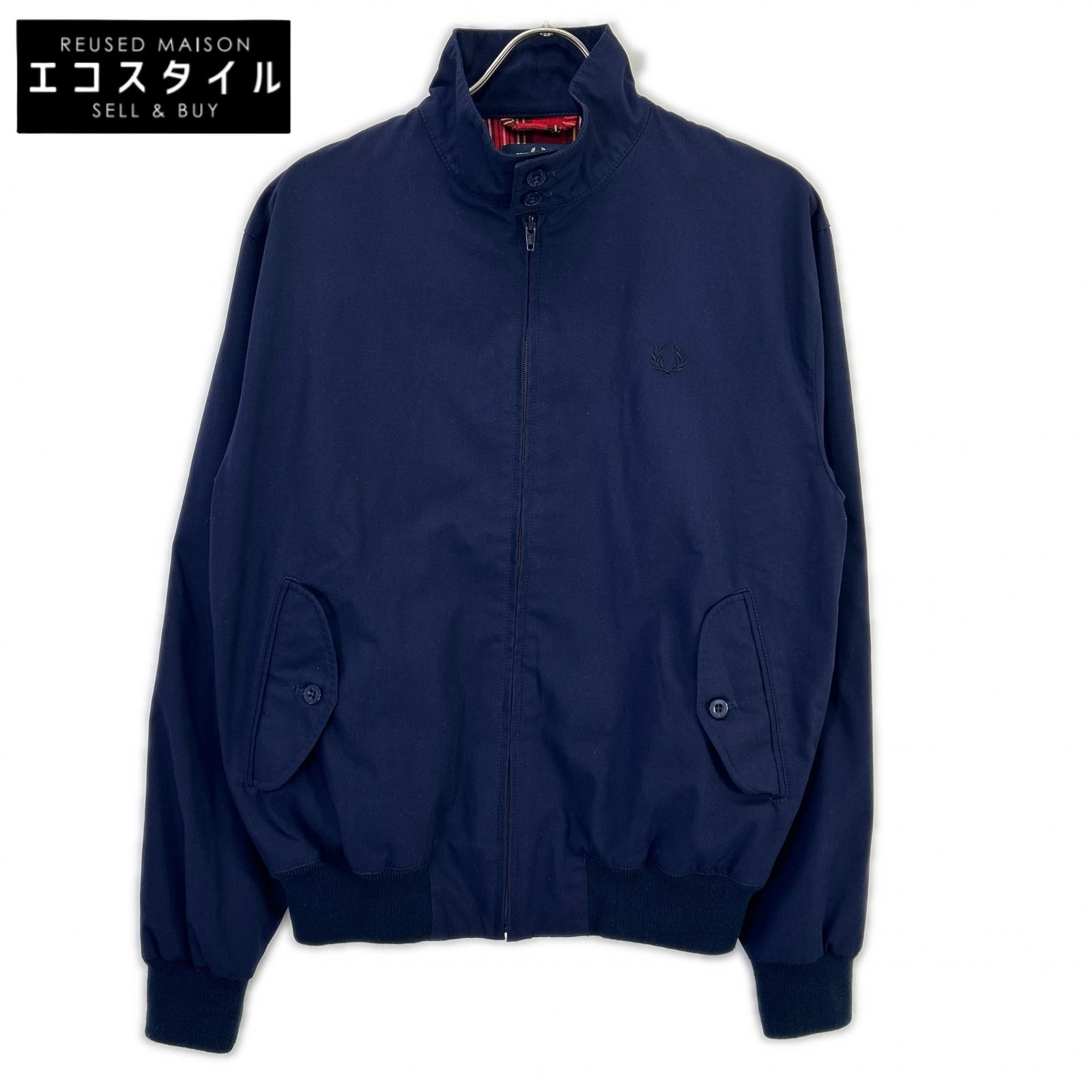FRED PERRY フレッドペリー J7320 米国海軍 Made In England Harrington Jacket/ハリントンジャケット 上衣   M 米国海軍 メンズ 【中古】