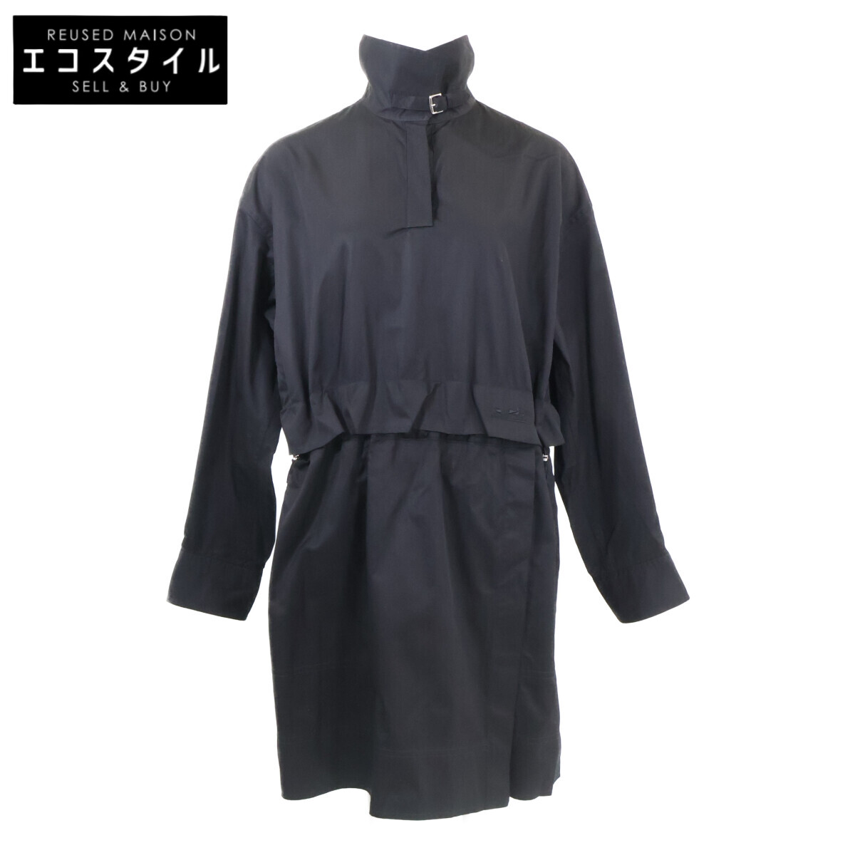 HERMES エルメス 【美品/国内定まり】5H0544DV Albion Crude Cell アルビオン クルードセル 衣裳 36 黒いこと レディース 【中古】