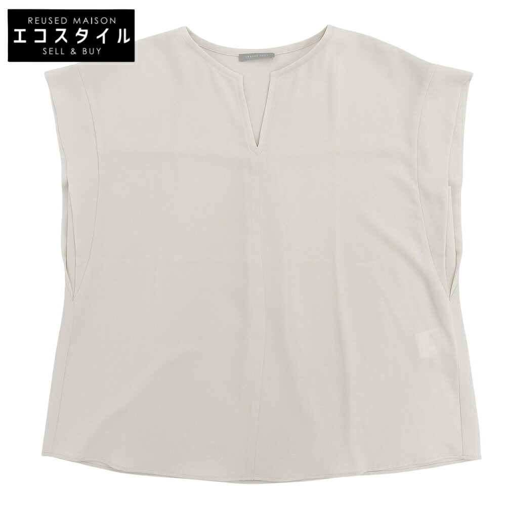 theory luxe セオリーリュクス 新品負けず劣らず DELMA HEAVY PEARL トップス レディース 象牙色 38 03-8108287 トップス   38 象牙色 レディース 【中古】