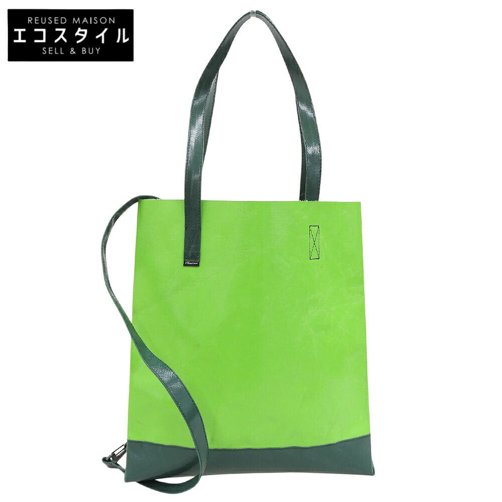 FREITAG フライターグ MAURICE 2WAY トートバッグ メンズ 緑であること F261 トートバッグ   緑であること メンズ 【中古】