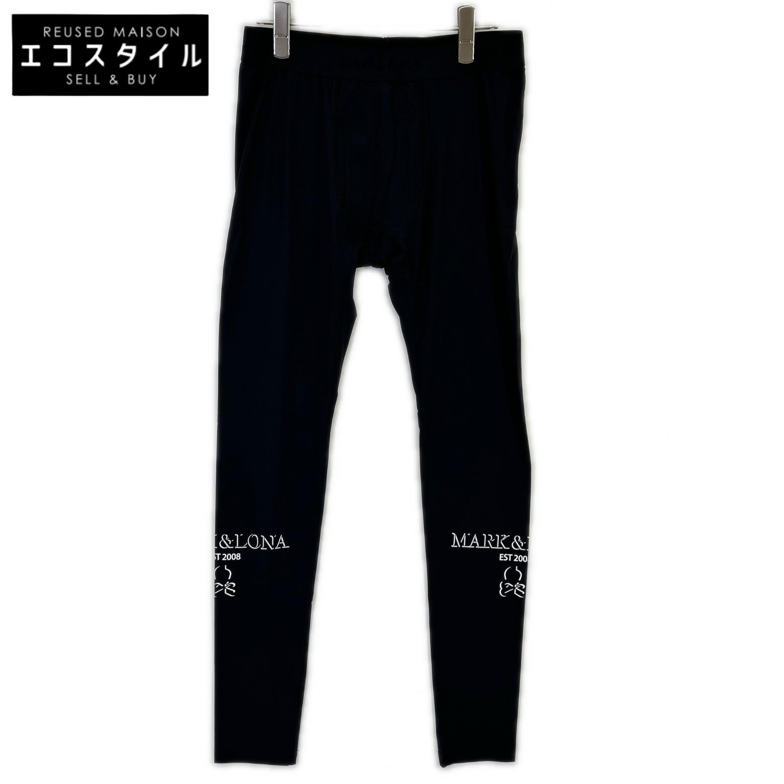 MARK\u0026LONA マークアンドロナ 26年 MLM-6A-金02 HEC Fit Leggings 黒いこと レギンス ボトムス   46 黒いこと メンズ 【中古】