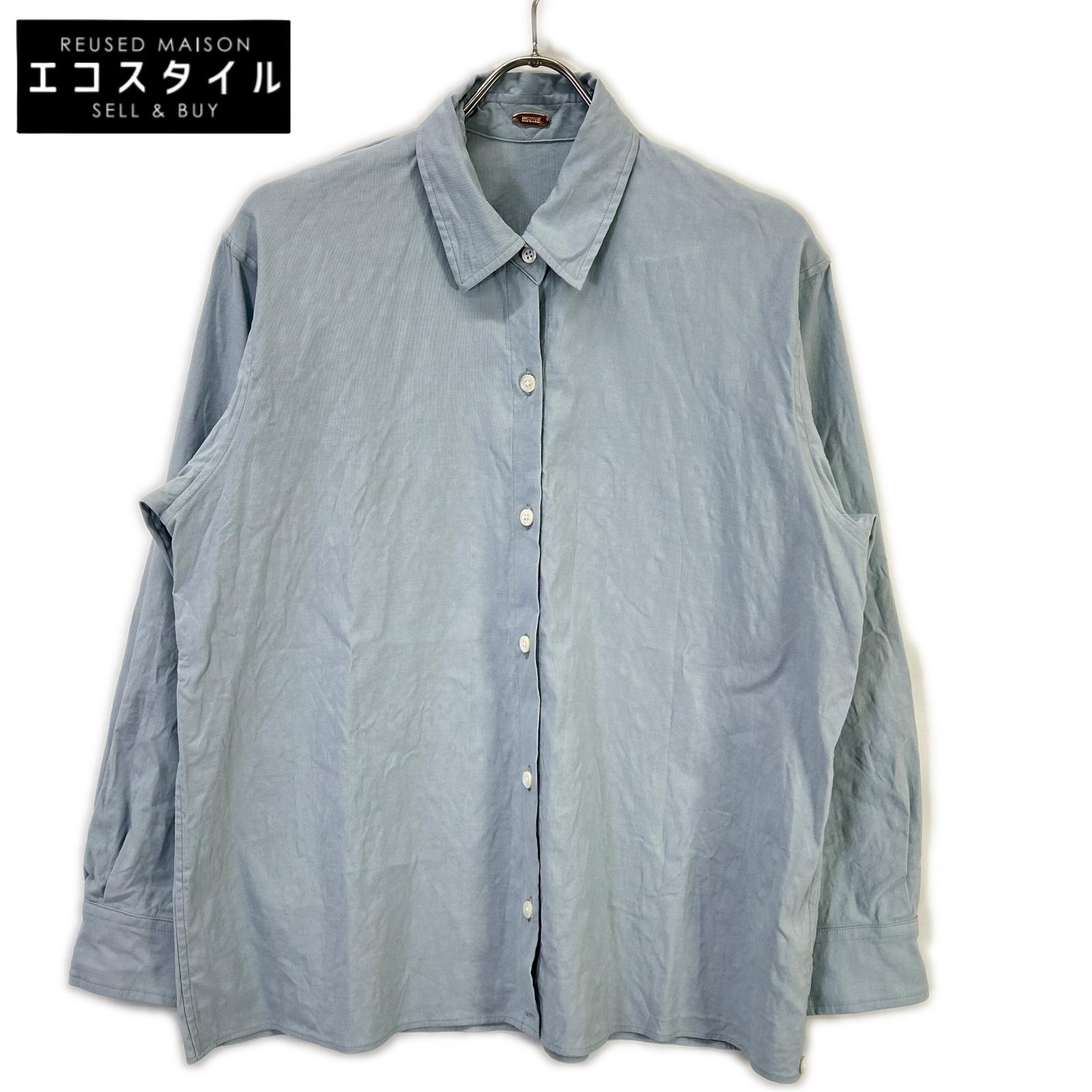 Deuxieme Classe ドゥーズィエムクラス 25SS 25-050-500-4070-1-0 青碧 大層らしいプルオーバー トップス   F 青碧 レディース 【中古】